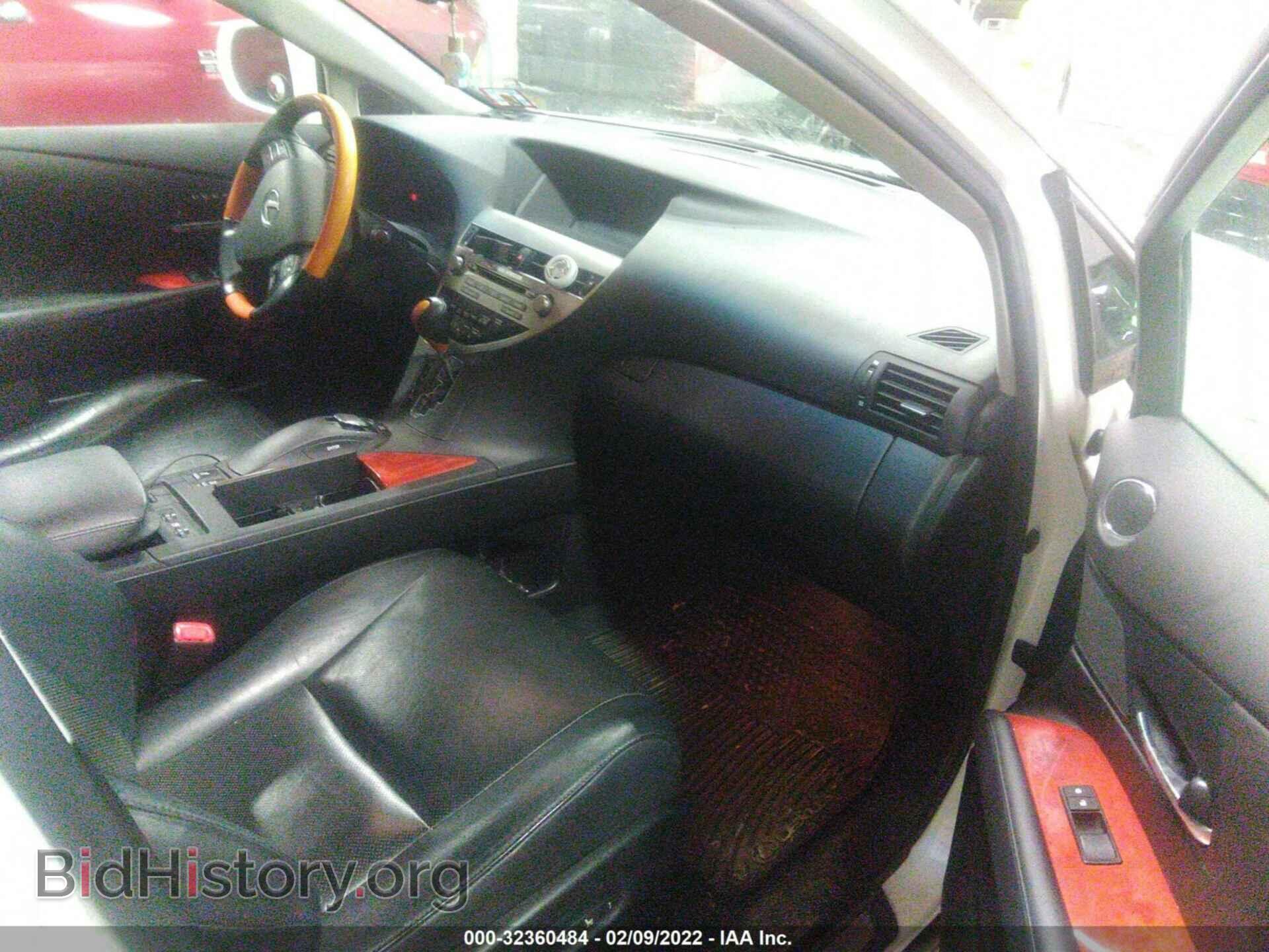 2011 LEXUS RX 350 - VIN: 2T2BK1BA0BC119542 - Фото 5