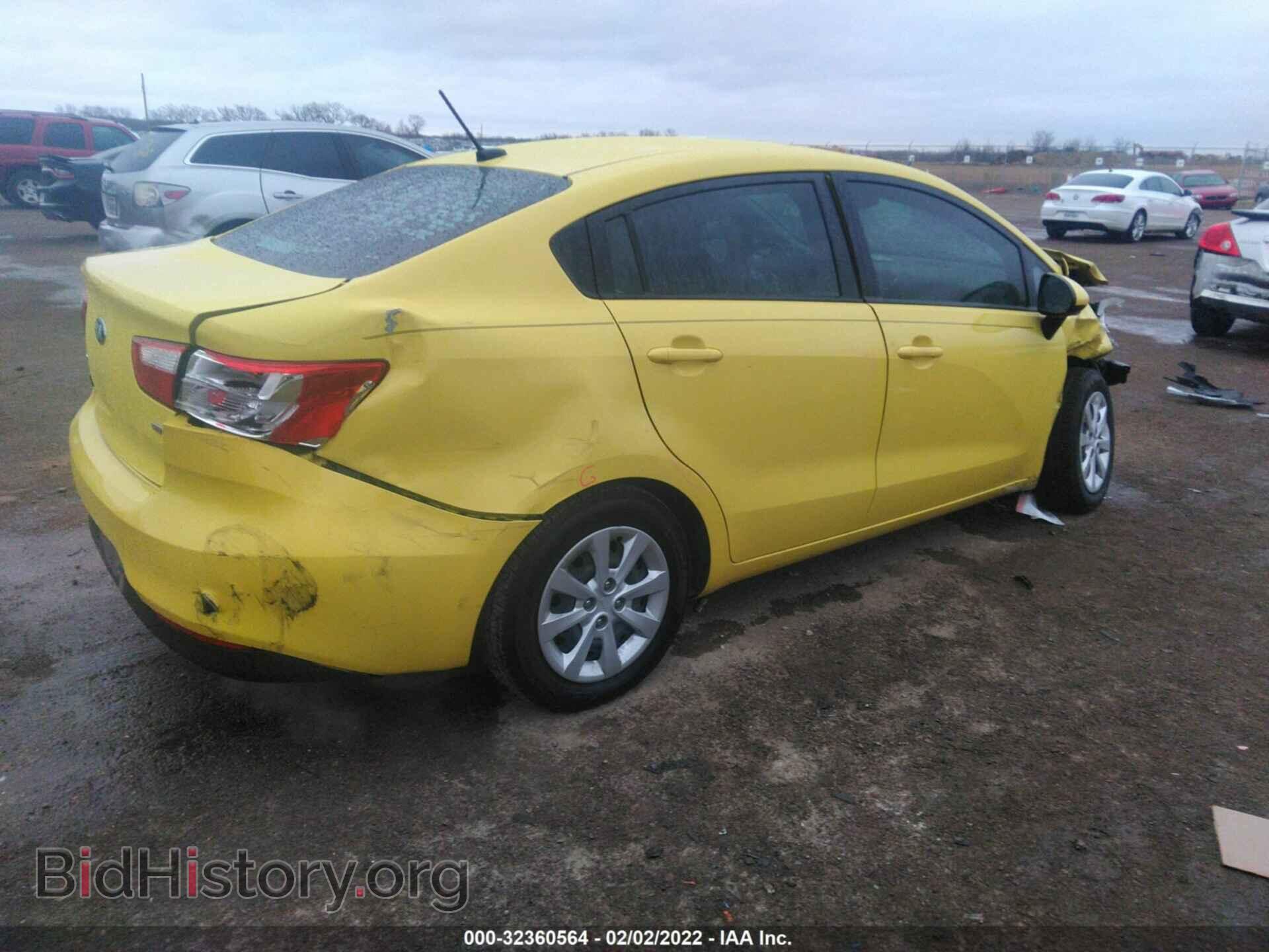 2016 KIA RIO - VIN: KNADM4A33G6607617 - Фото 4