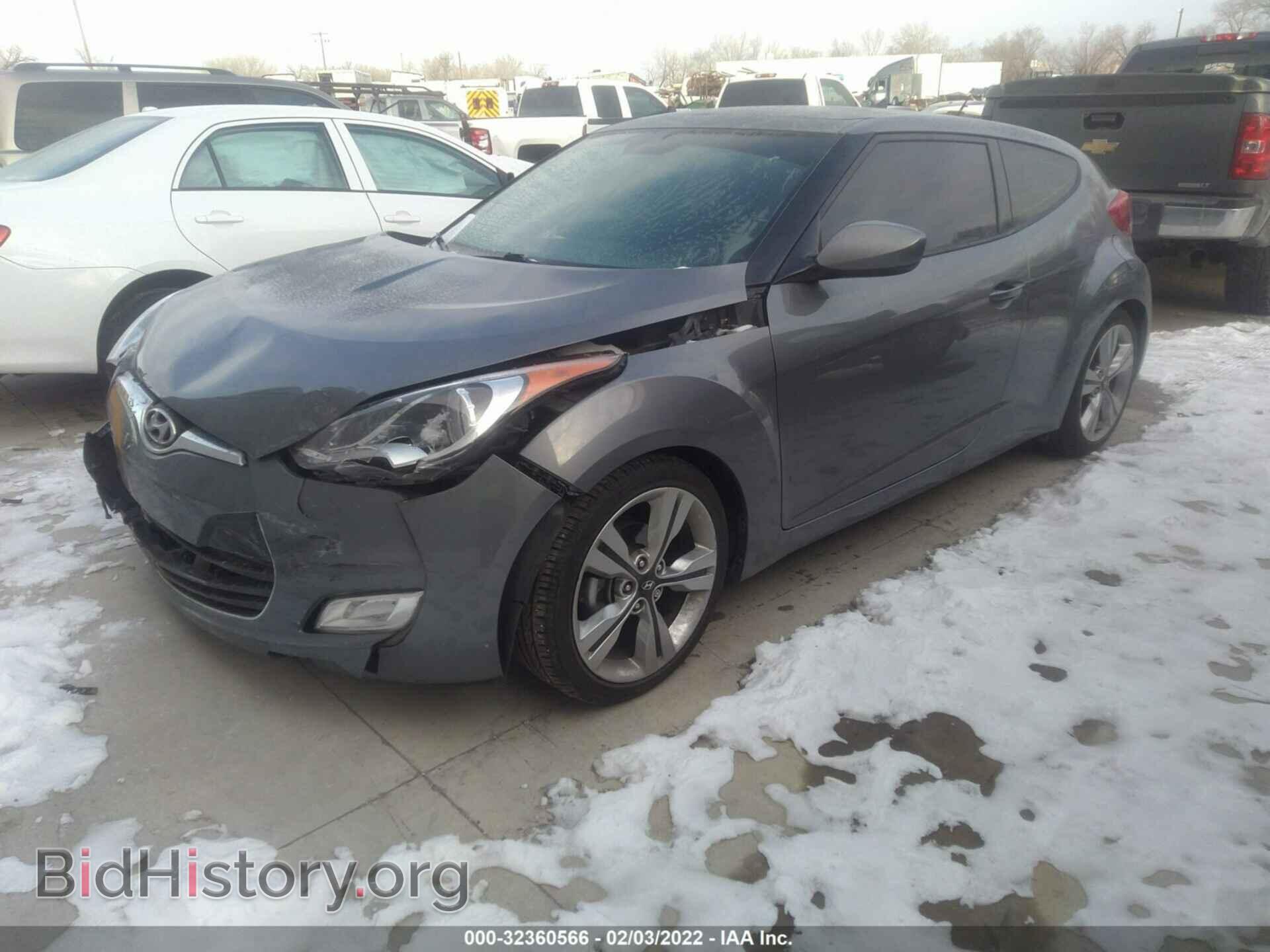 2016 HYUNDAI VELOSTER - VIN: KMHTC6AD0GU270515 - Фото 2