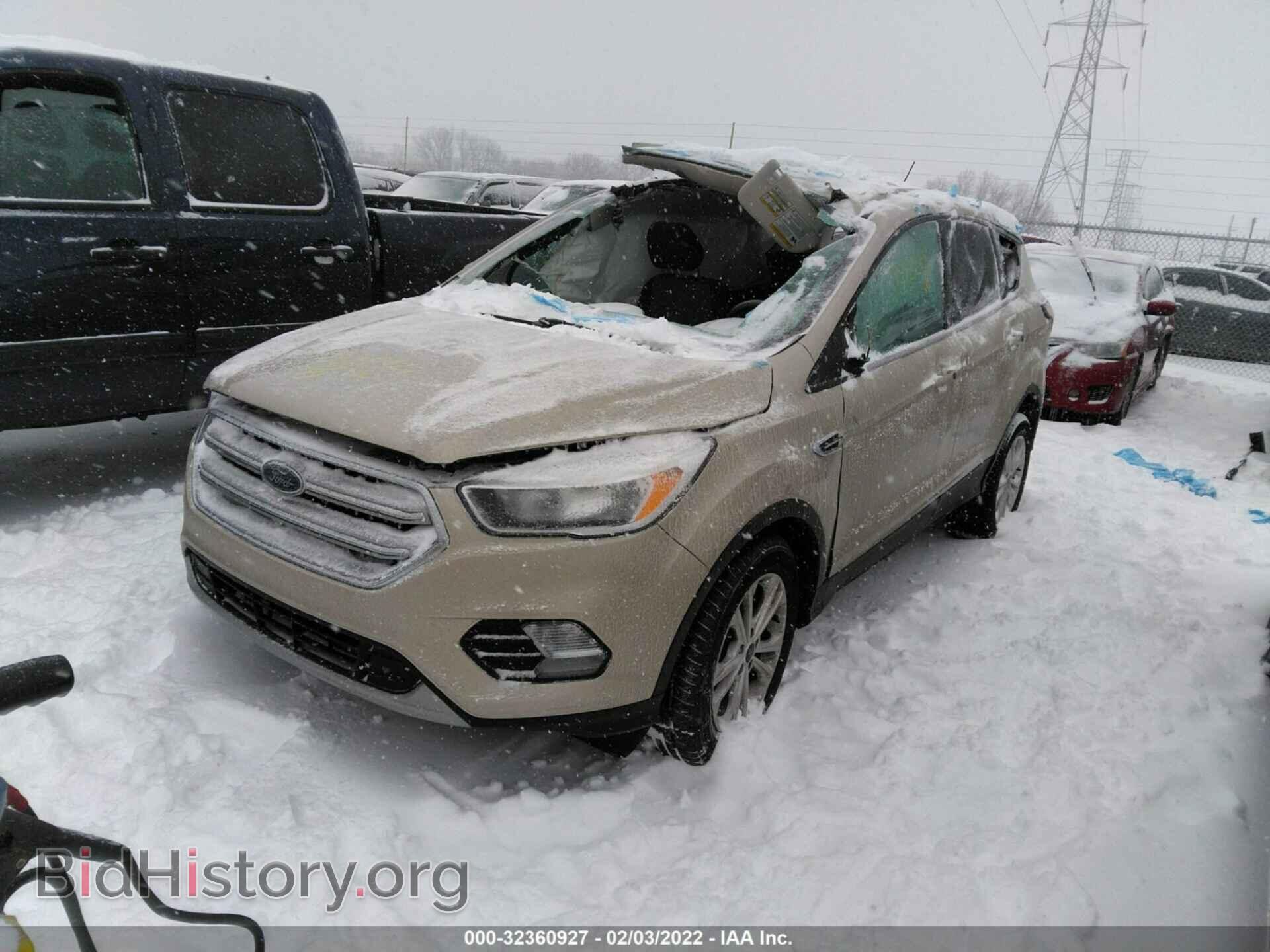 2017 FORD ESCAPE - VIN: 1FMCU0GD8HUD92218 - Фото 2
