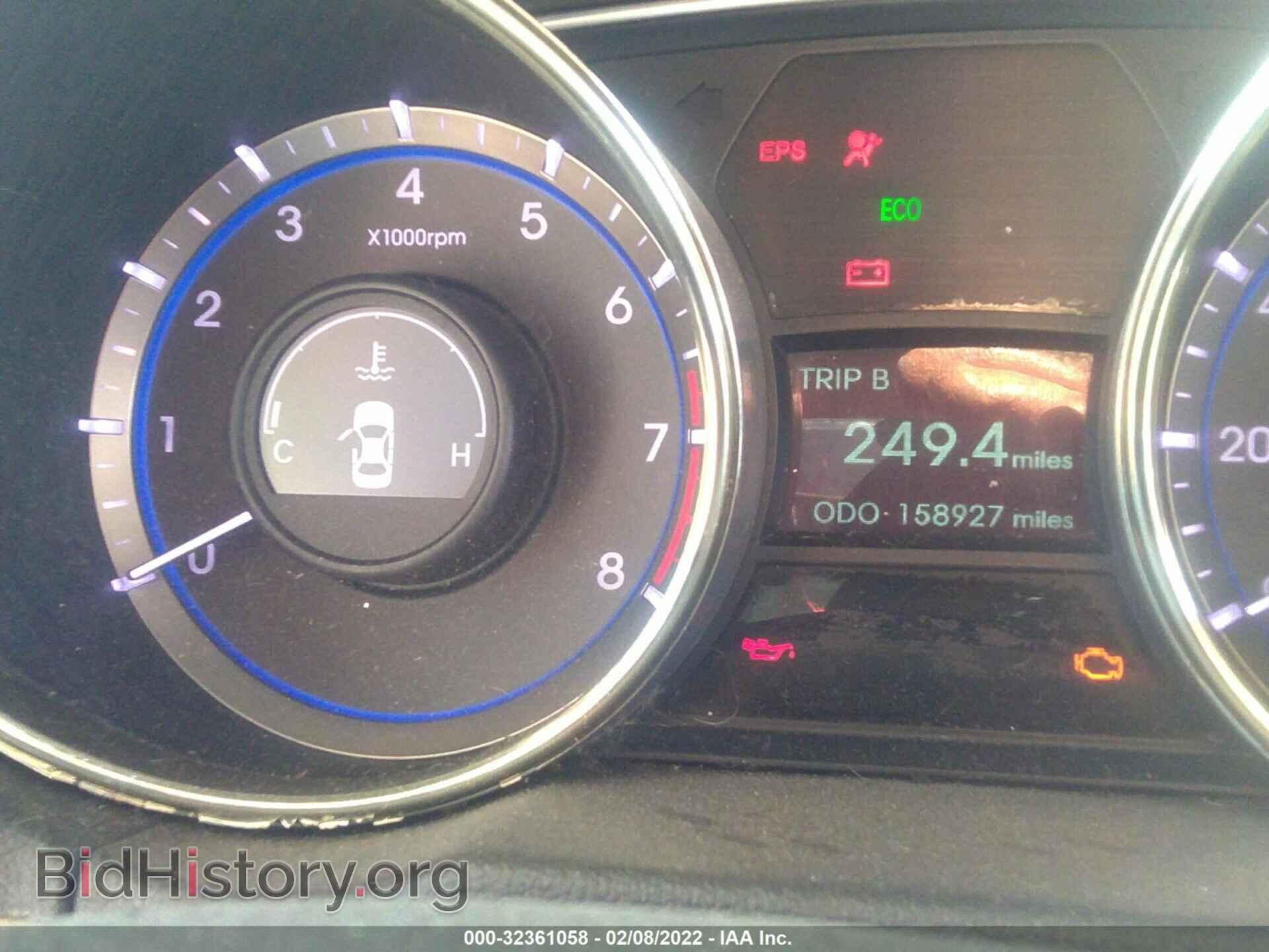 2012 HYUNDAI SONATA - VIN: 5NPEB4AC7CH486569 - Фото 7
