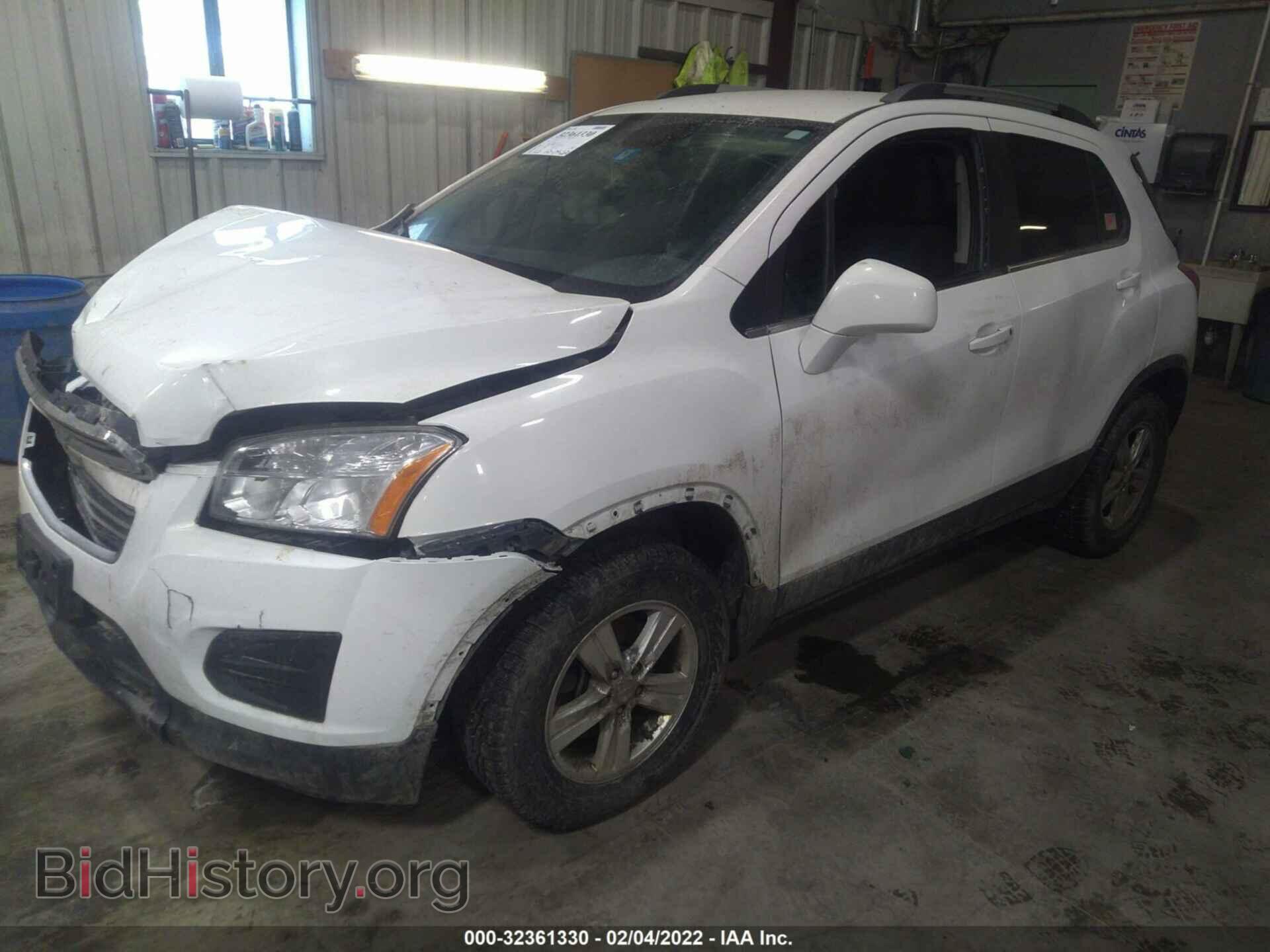 2016 CHEVROLET TRAX - VIN: 3GNCJPSB5GL170800 - Фото 2