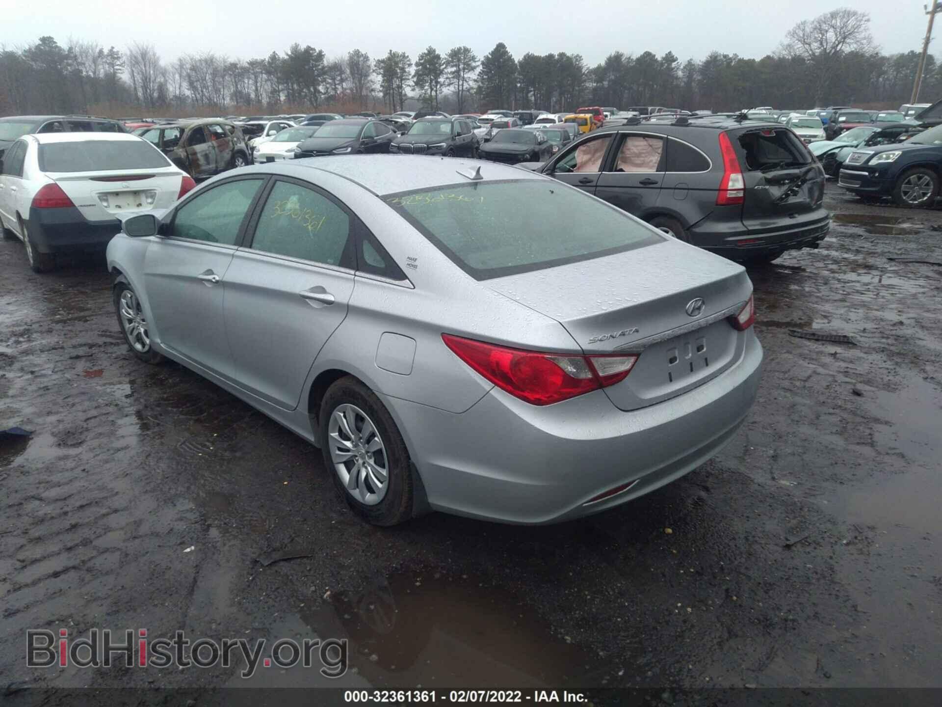 2012 HYUNDAI SONATA - VIN: 5NPEB4AC4CH451357 - Фото 3