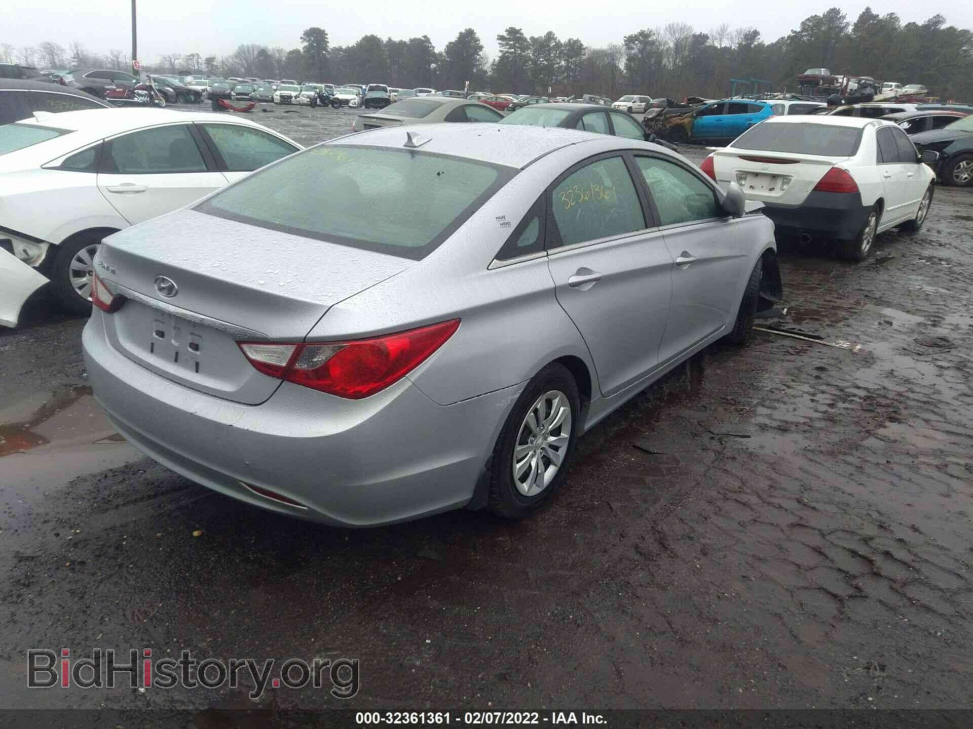 2012 HYUNDAI SONATA - VIN: 5NPEB4AC4CH451357 - Фото 4