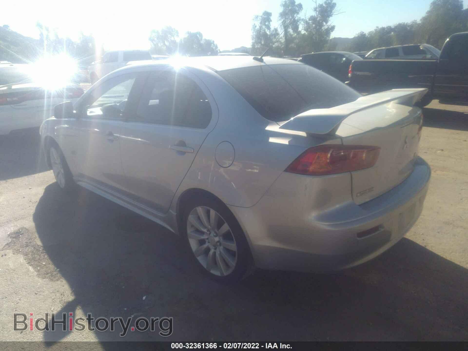 2008 MITSUBISHI LANCER - VIN: JA3AU86U98U007582 - Фото 3
