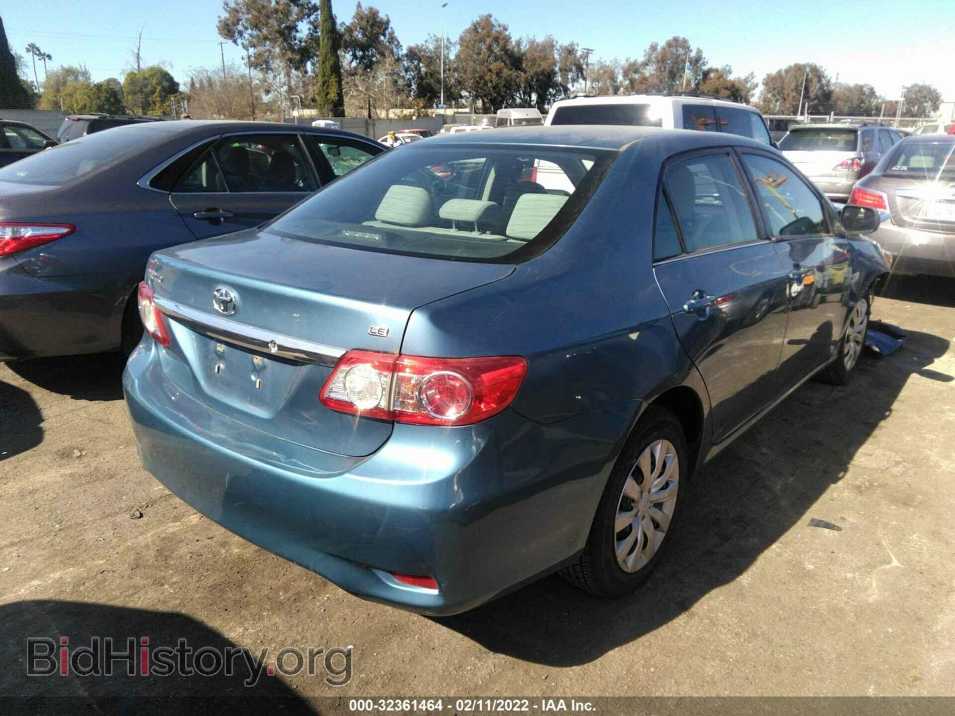 2013 TOYOTA COROLLA - VIN: 5YFBU4EE2DP205176 - Фото 4