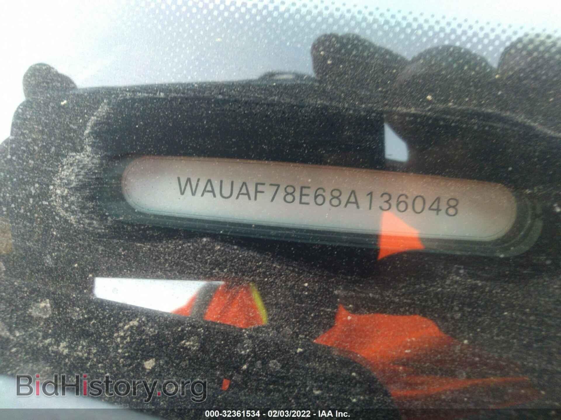 2008 AUDI A4 - VIN: WAUAF78E68A136048 - Фото 9
