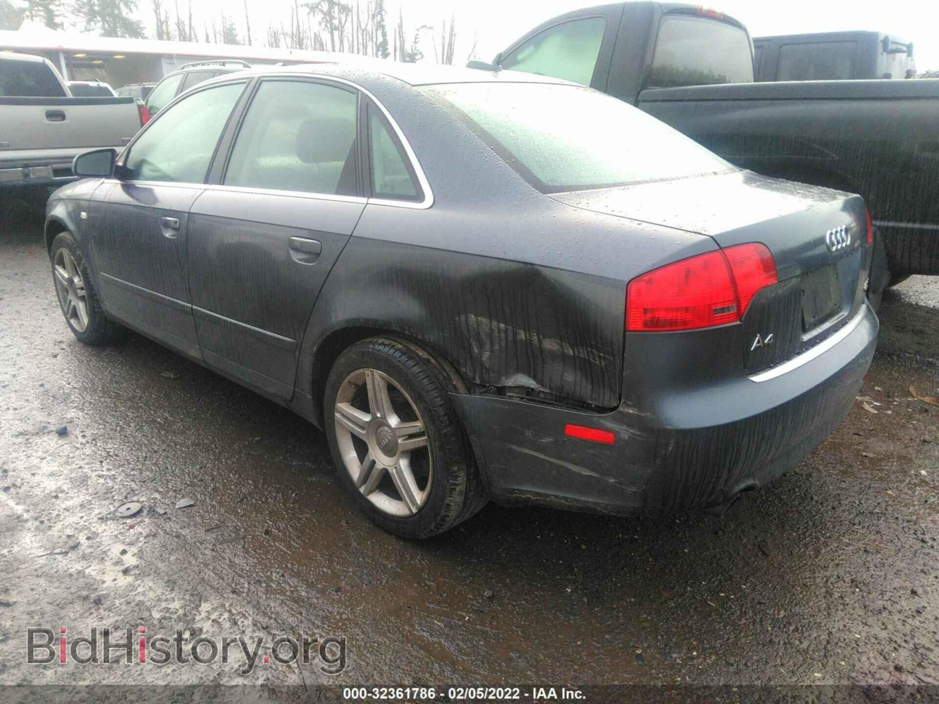 2006 AUDI A4 - VIN: WAUDF78E96A199395 - Фото 3
