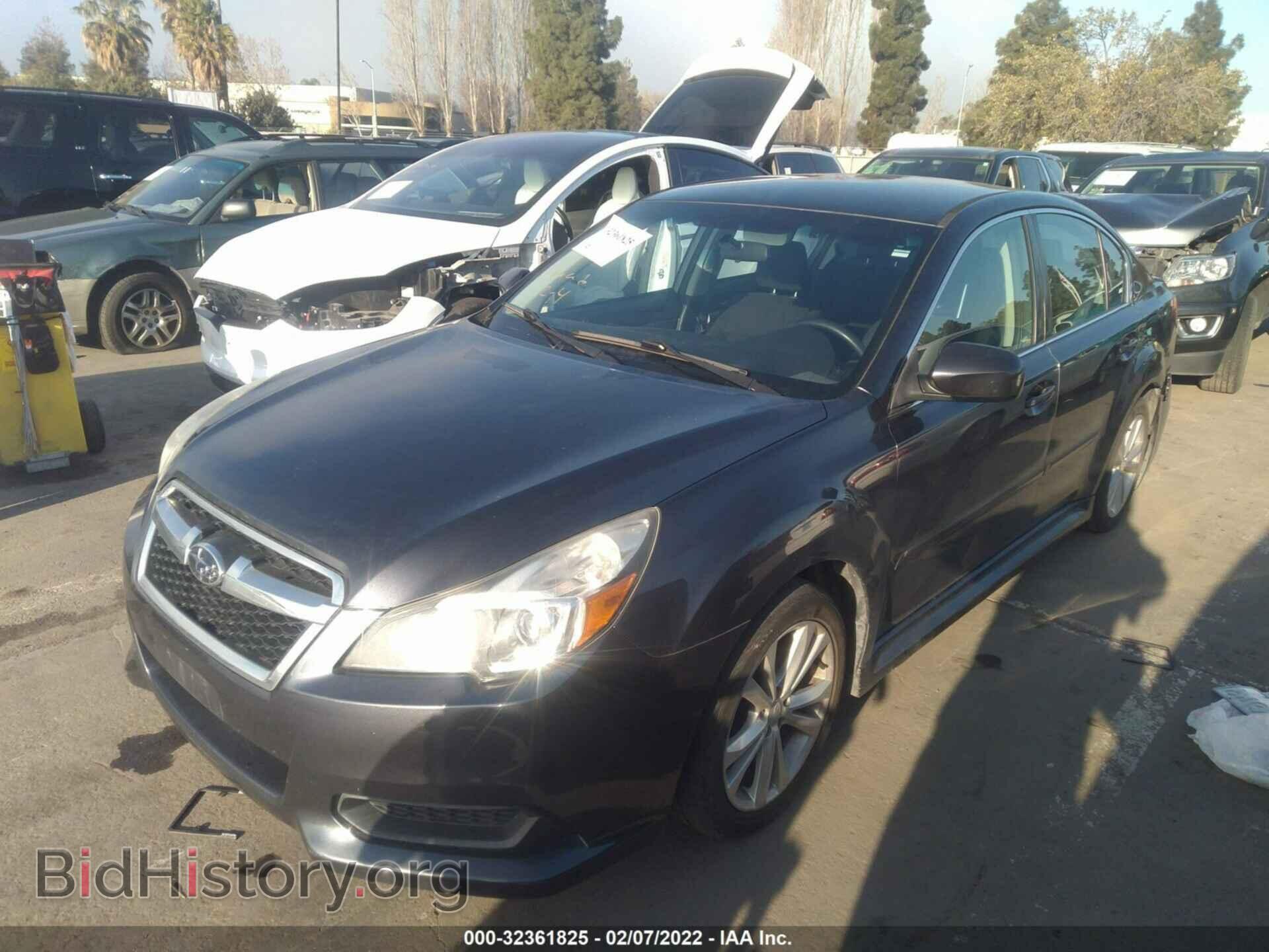 2013 SUBARU LEGACY - VIN: 4S3BMBB60D3017752 - Фото 2