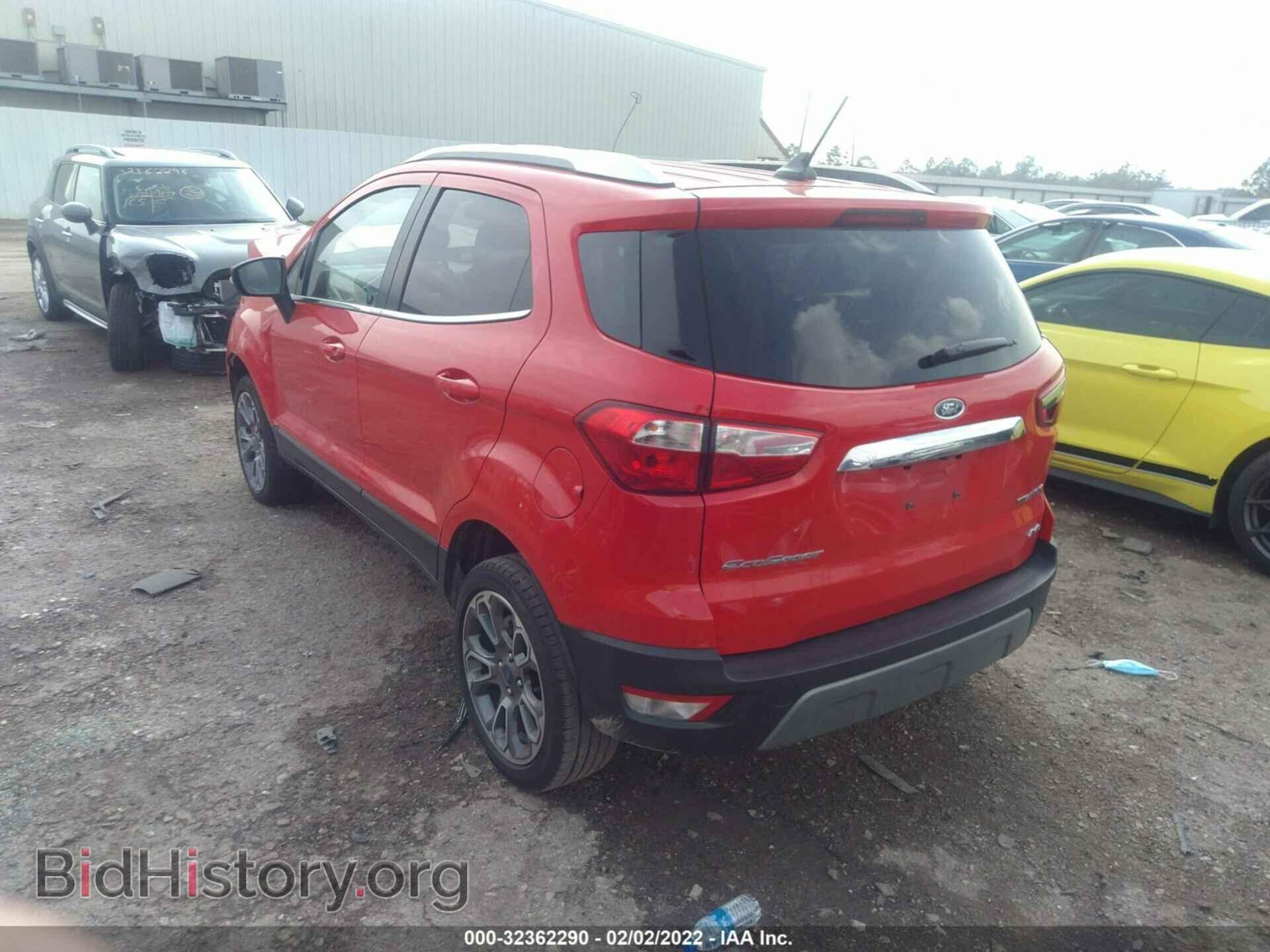 2019 FORD ECOSPORT - VIN: MAJ6S3KL3KC256802 - Фото 3