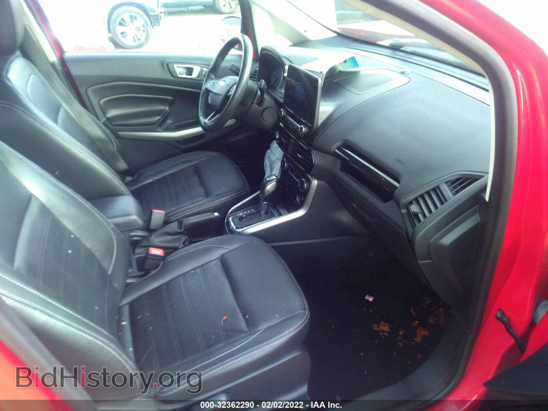 2019 FORD ECOSPORT - VIN: MAJ6S3KL3KC256802 - Фото 5