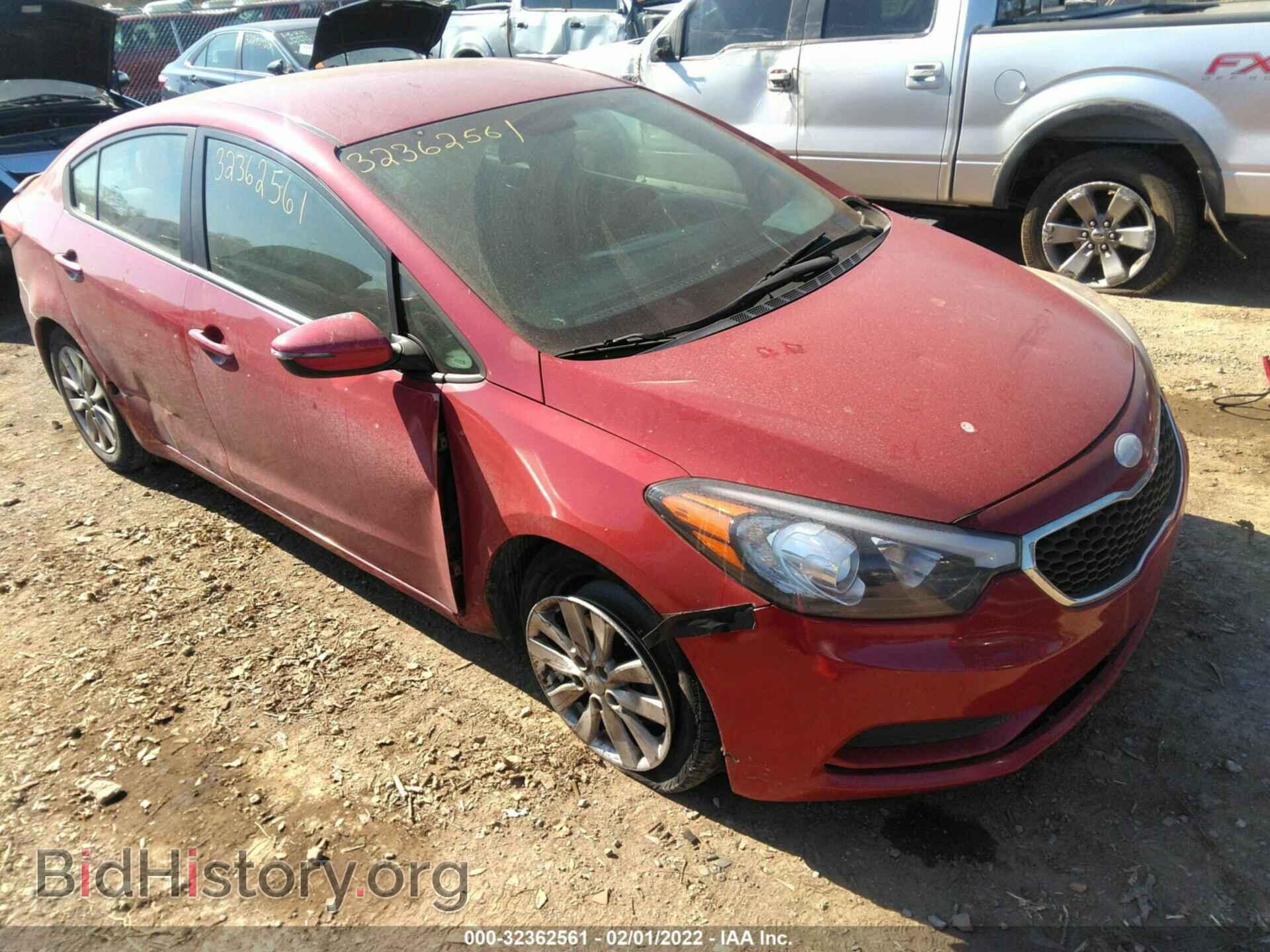 Фотография KNAFX4A67E5126573 - KIA FORTE 2014