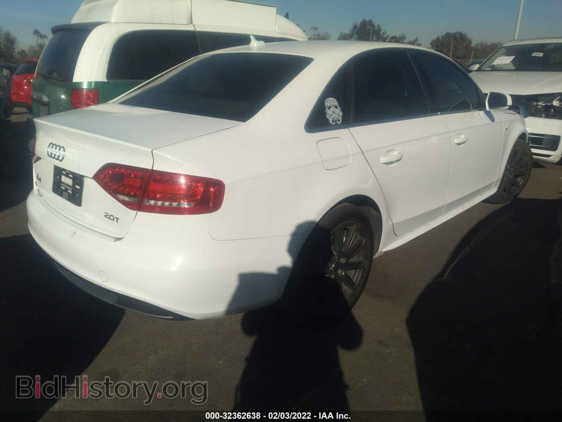 2012 AUDI A4 - VIN: WAUEFAFL2CN020668 - Photo 4