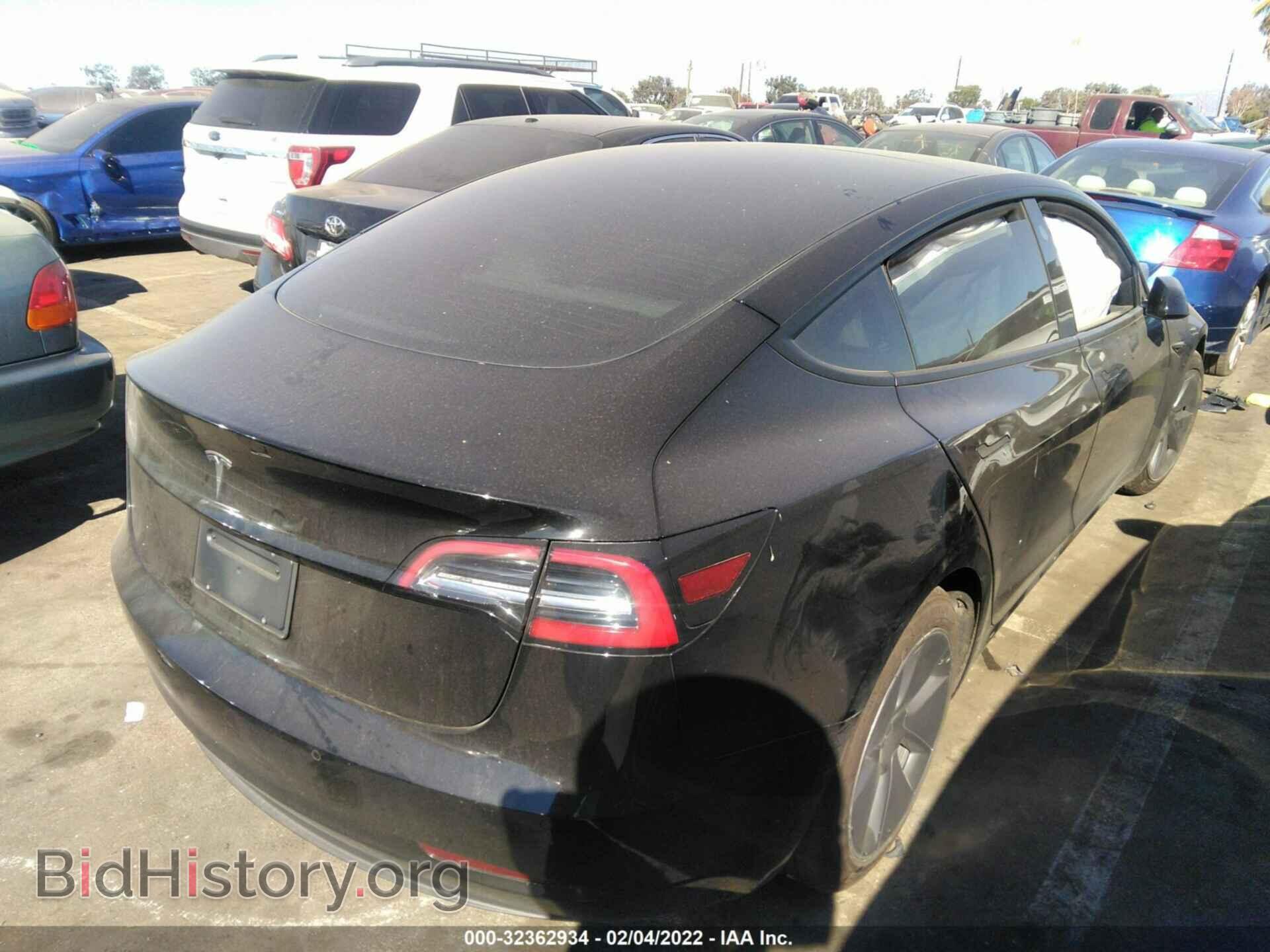 2021 TESLA MODEL 3 - VIN: 5YJ3E1EA2MF001194 - Photo 4