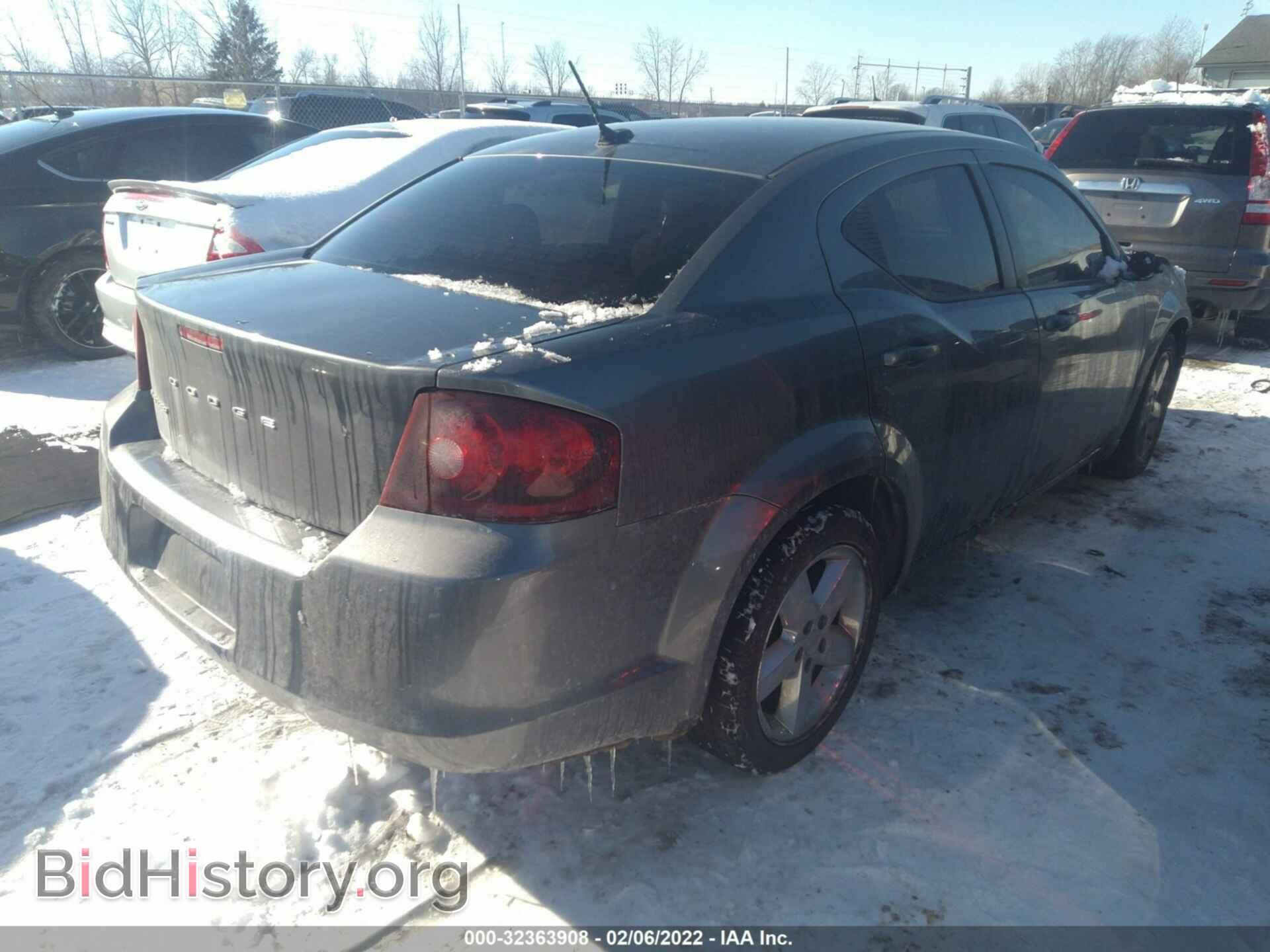 2012 DODGE AVENGER - VIN: 1C3CDZAB1CN141645 - Фото 4