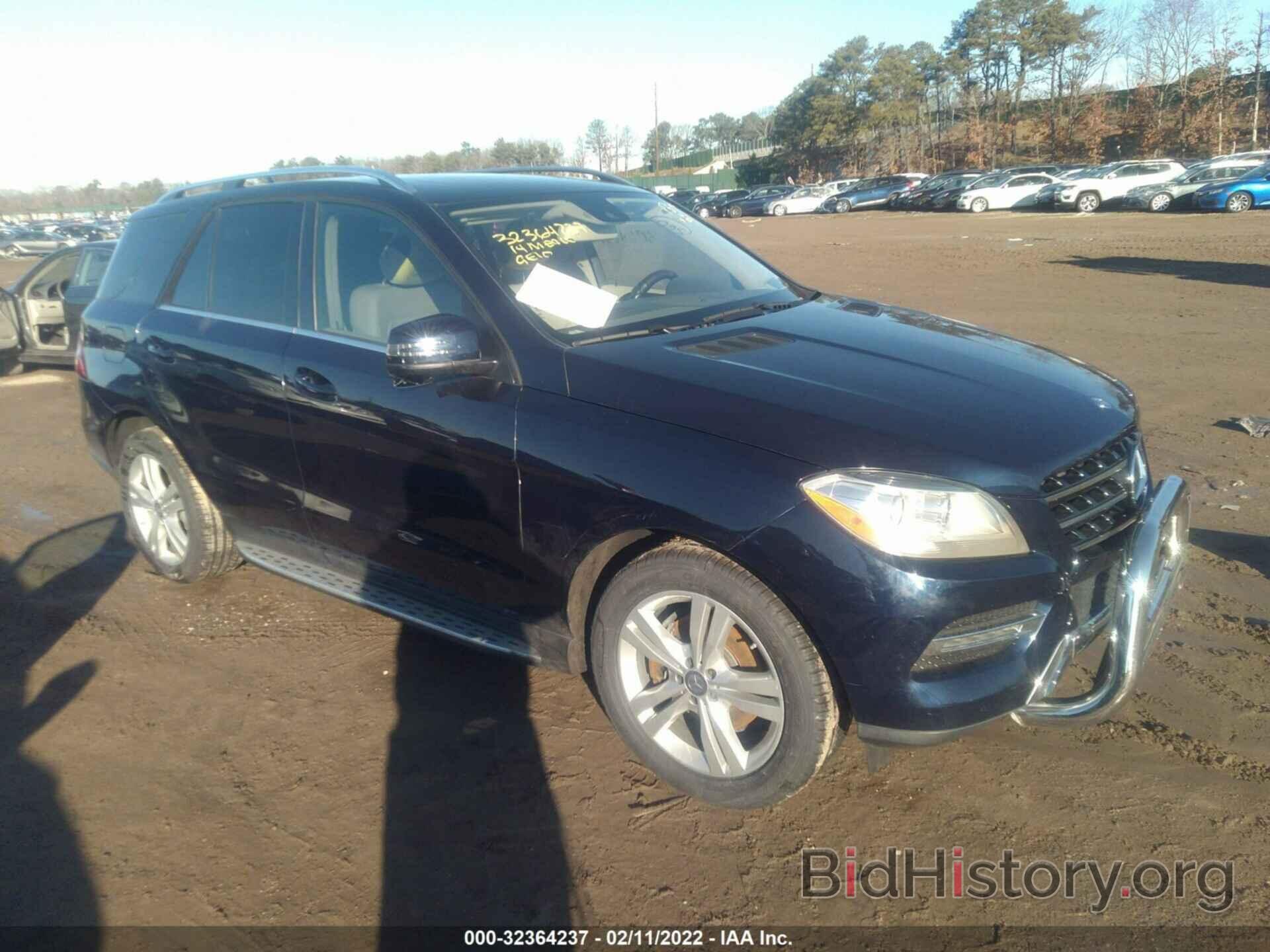 Photo 4JGDA5HB9EA413677 - MERCEDES-BENZ M-CLASS 2014