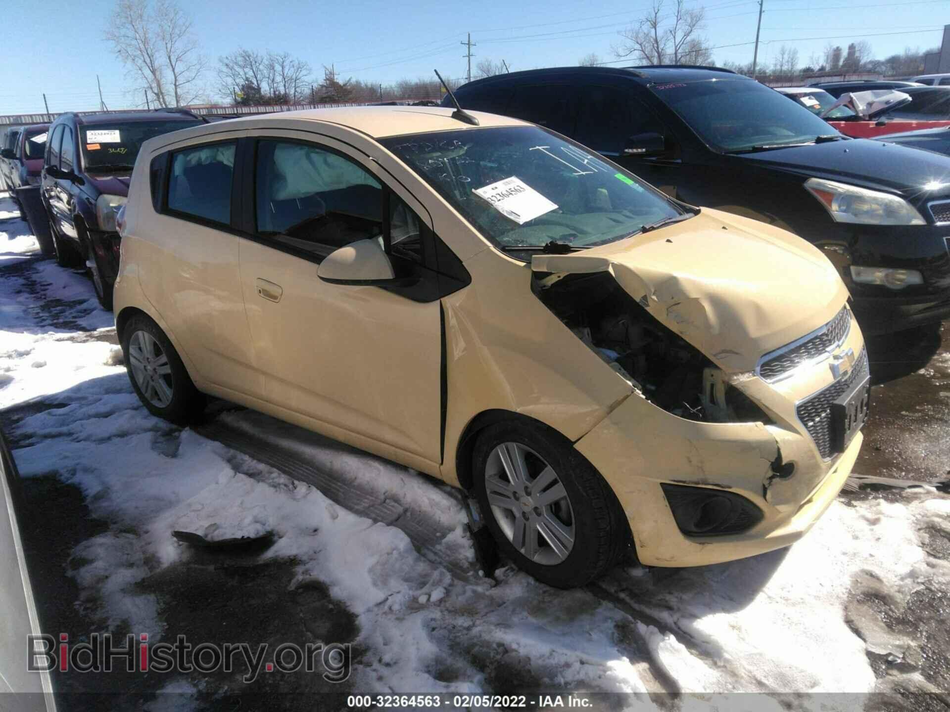 Фотография KL8CB6S91DC570592 - CHEVROLET SPARK 2013