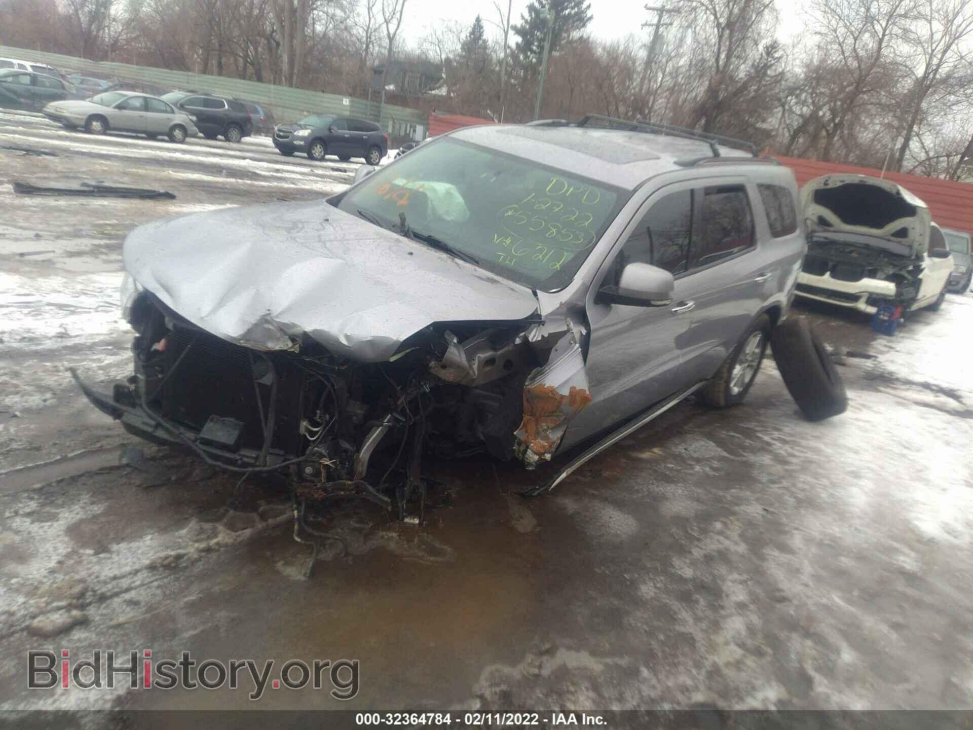 2013 DODGE DURANGO - VIN: 1C4RDJDG0DC696212 - Фото 2