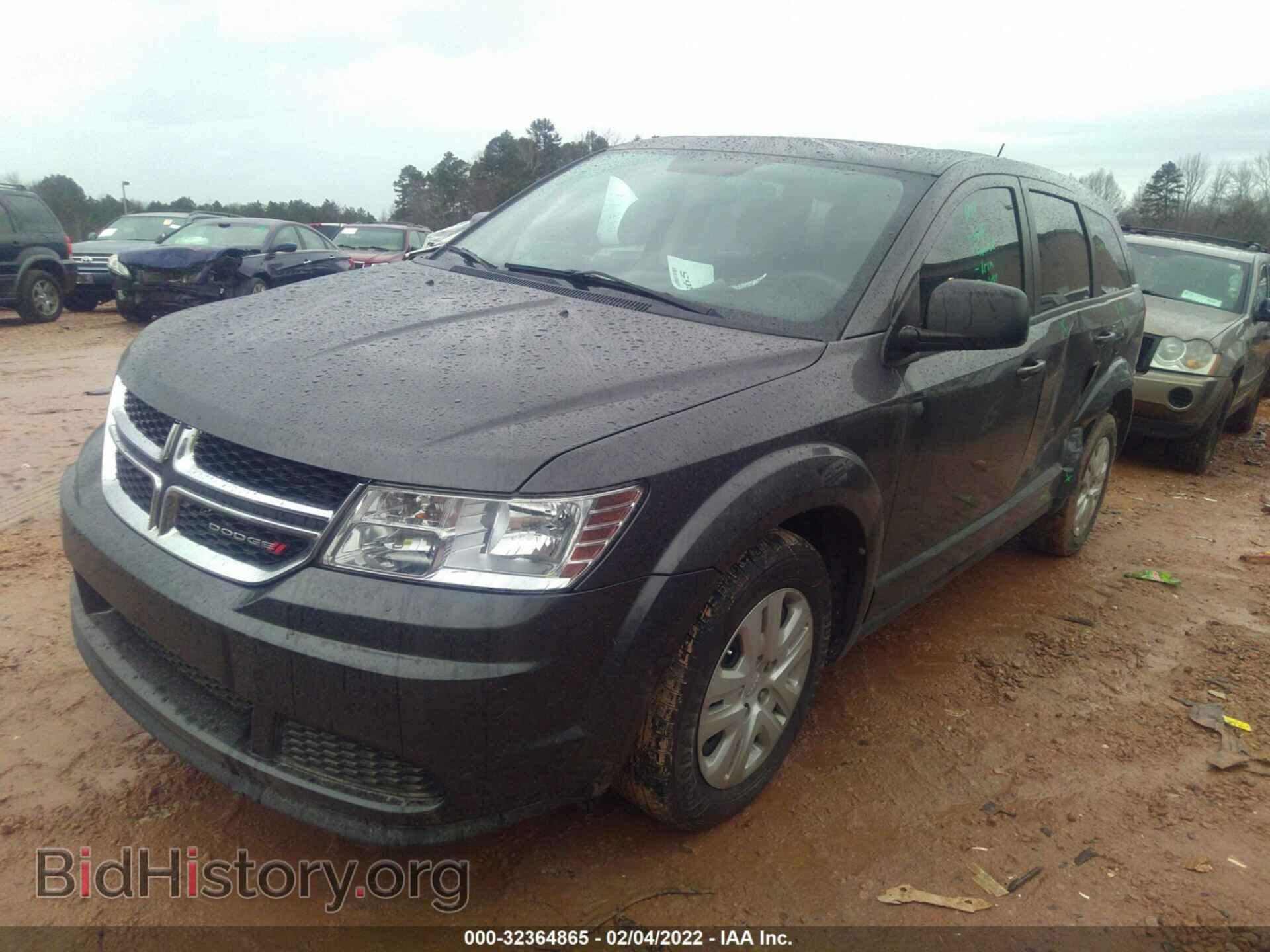 2014 DODGE JOURNEY - VIN: 3C4PDCAB9ET311182 - Фото 2