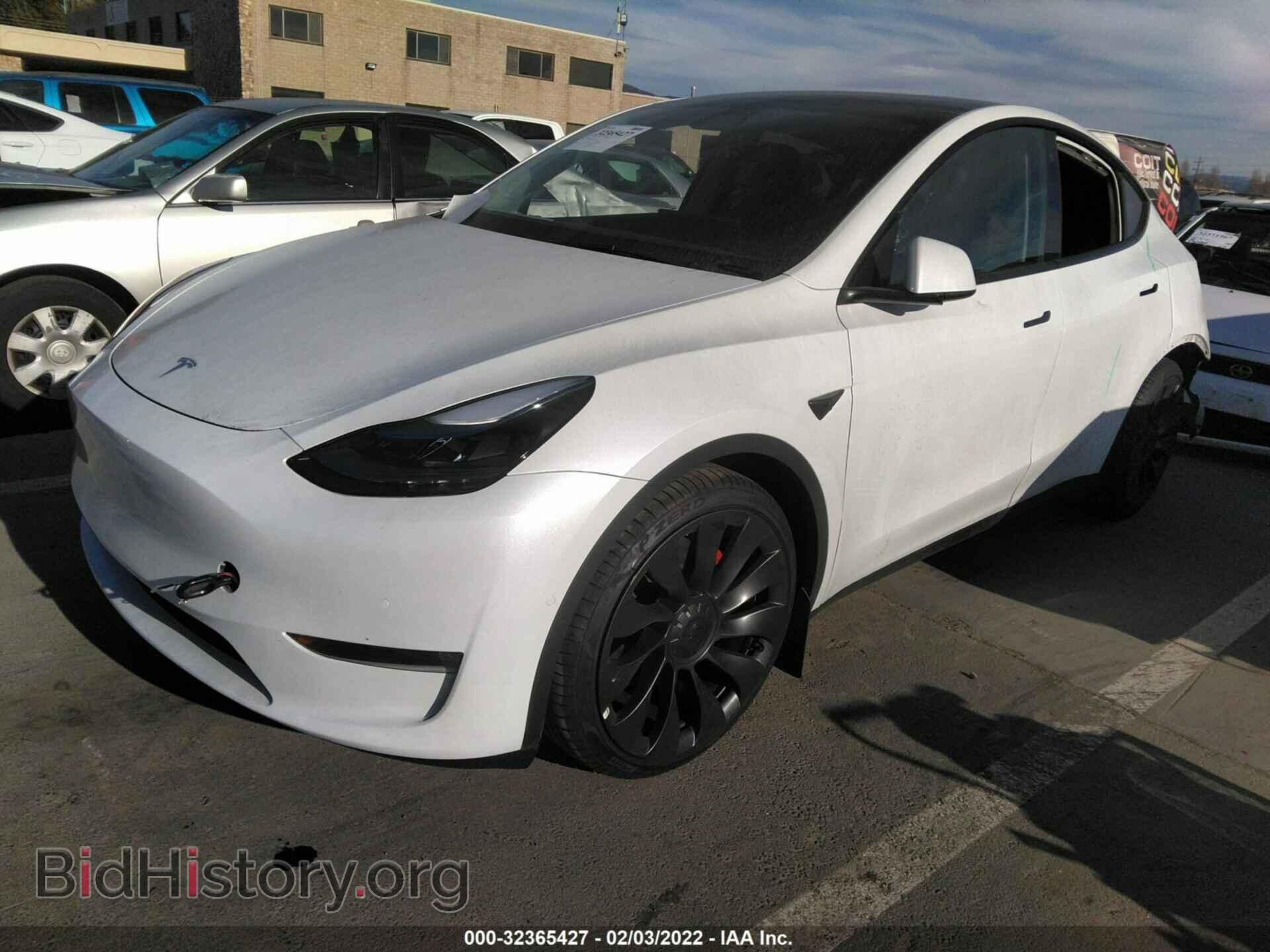 2021 TESLA MODEL Y - VIN: 5YJYGDEF3MF271337 - Photo 2