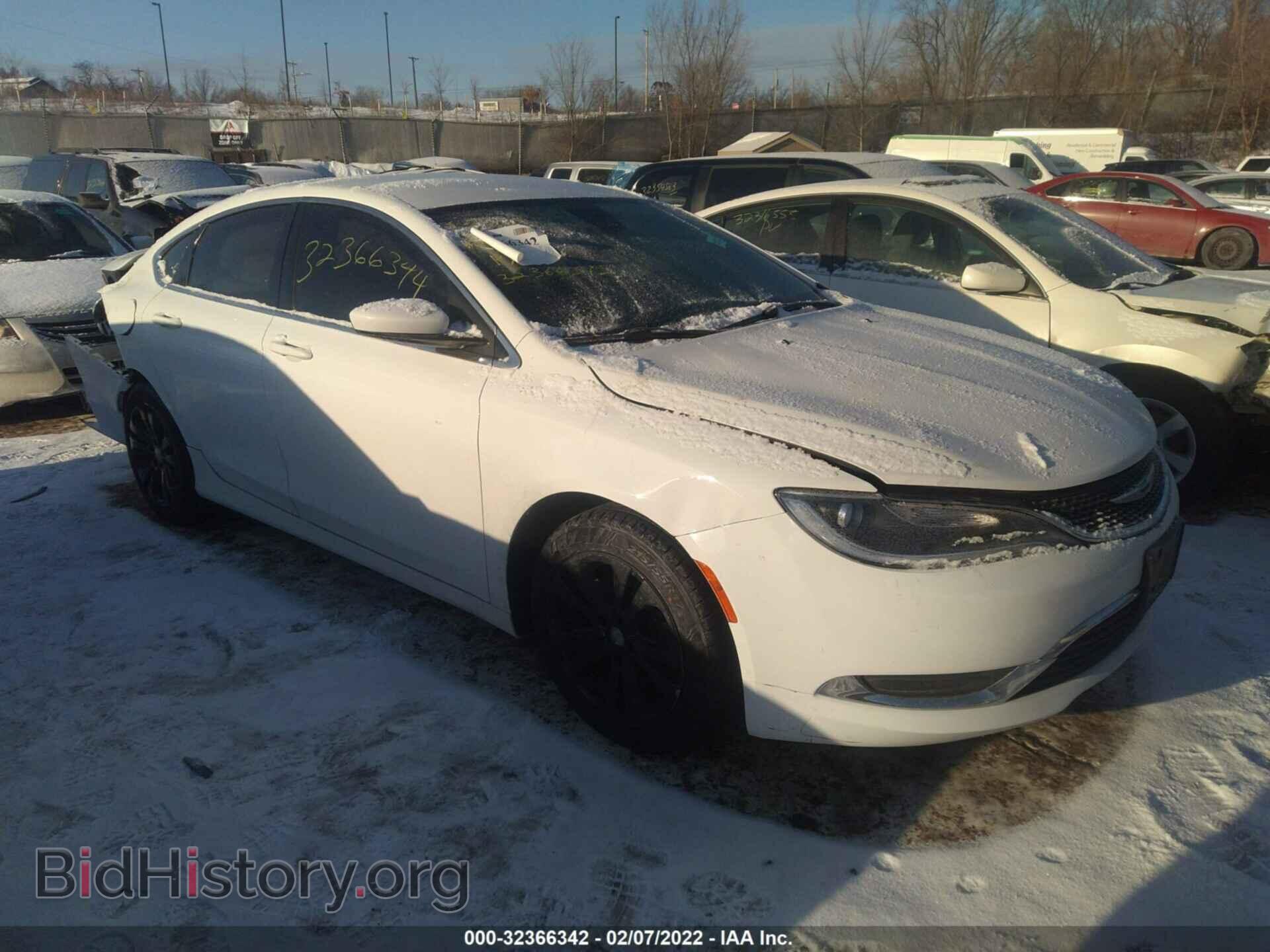 Фотография 1C3CCCAB8GN148713 - CHRYSLER 200 2016