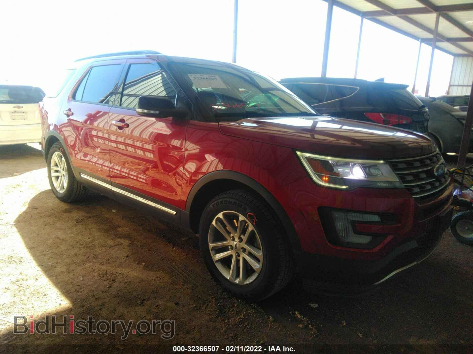 Фотография 1FM5K7DH3GGD01223 - FORD EXPLORER 2016