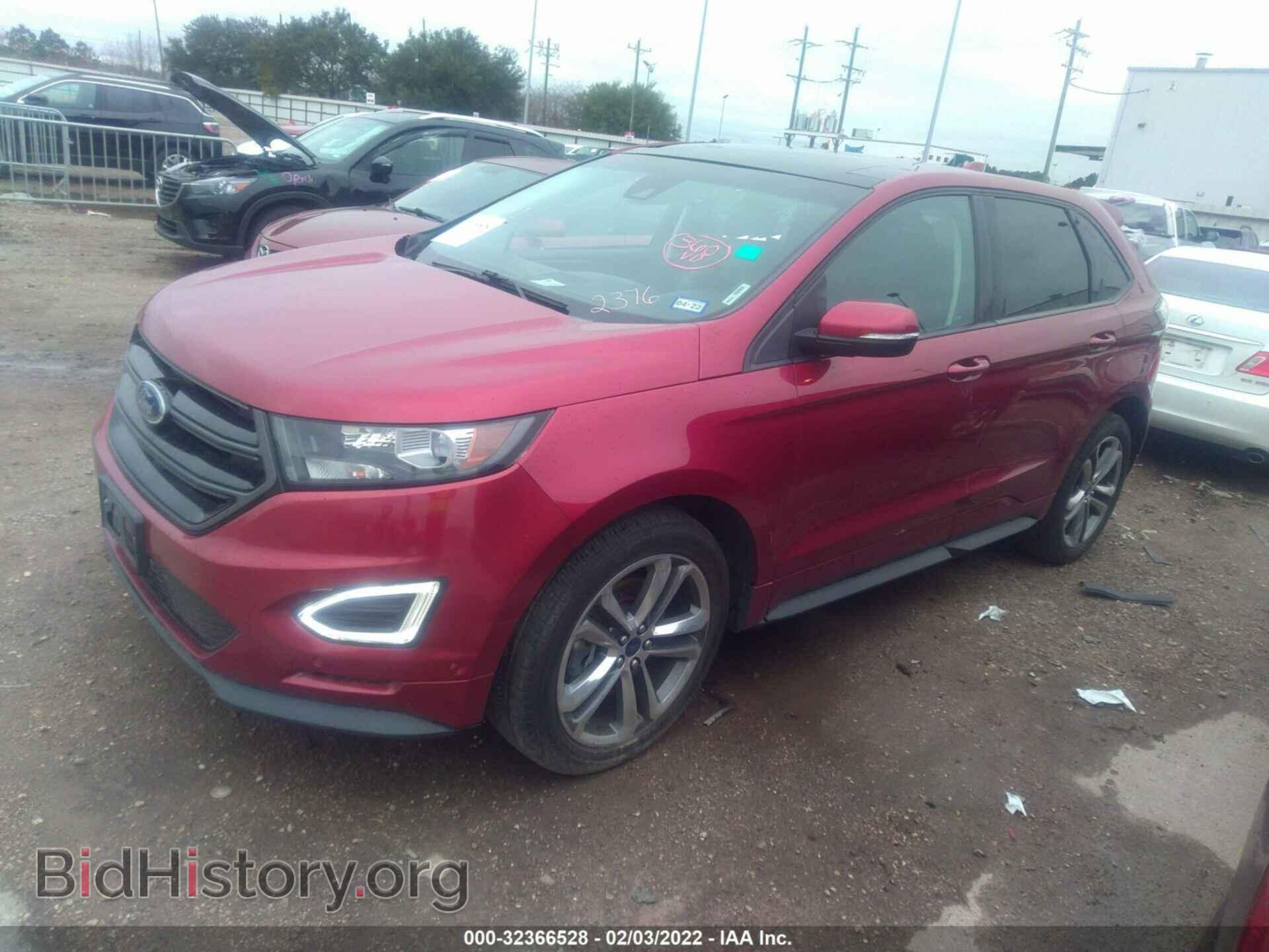 2015 FORD EDGE - VIN: 2FMPK3APXFBB12376 - Фото 2