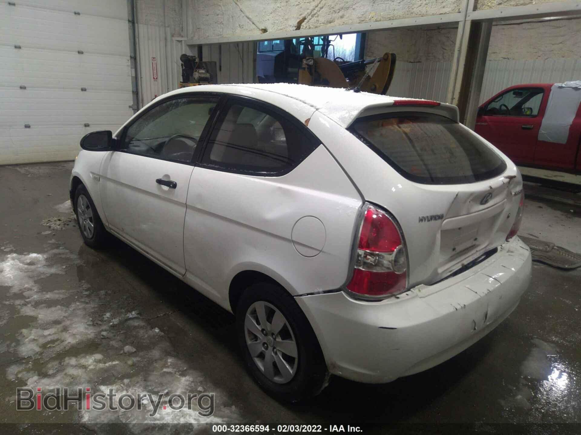 2008 HYUNDAI ACCENT - VIN: KMHCM36C58U100907 - Фото 3
