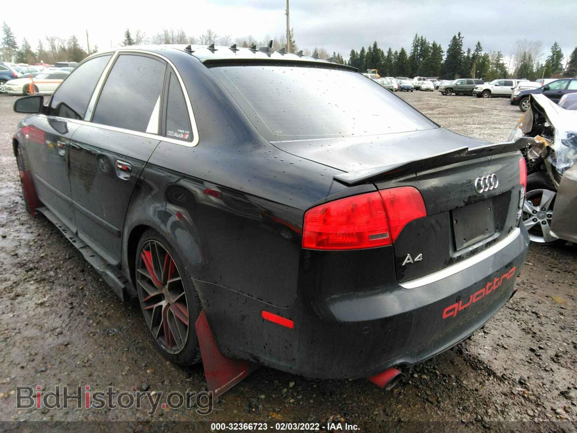 2008 AUDI A4 - VIN: WAUDH78E98A164952 - Фото 3