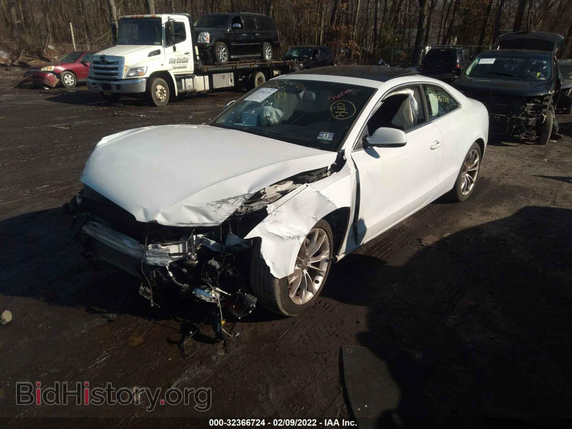 2014 AUDI A5 - VIN: WAULFAFRXEA045663 - Photo 2