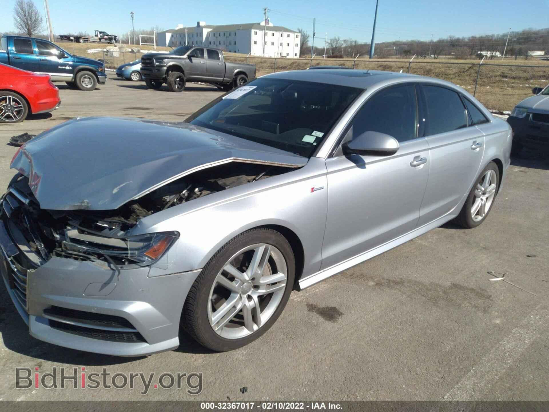2016 AUDI A6 - VIN: WAUFGAFC4GN125820 - Фото 2
