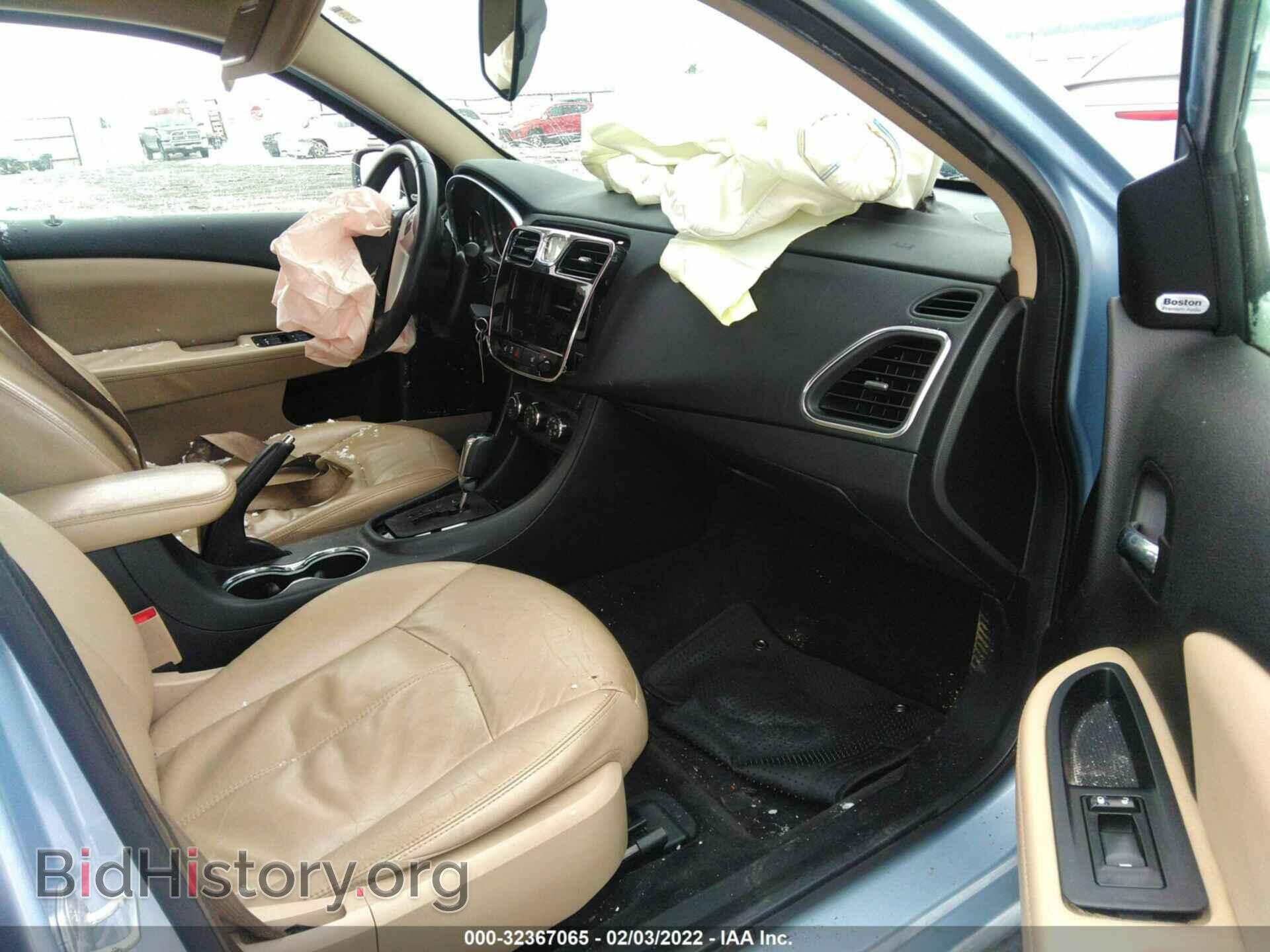 2013 CHRYSLER 200 - VIN: 1C3CCBCGXDN559285 - Фото 5