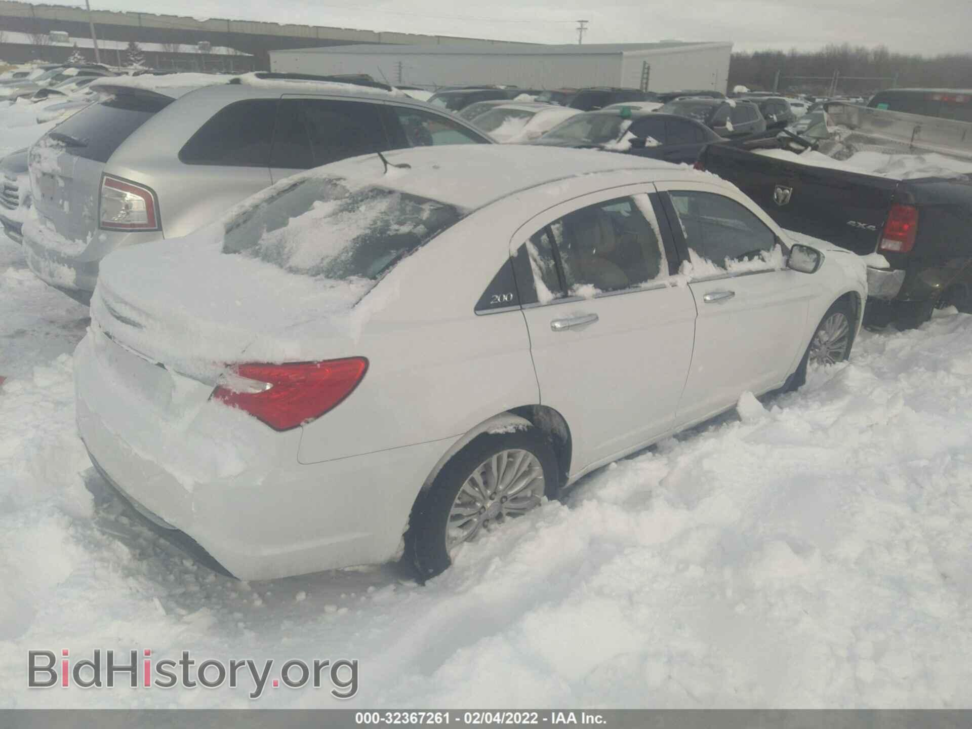 2012 CHRYSLER 200 - VIN: 1C3CCBCB7CN162426 - Фото 4