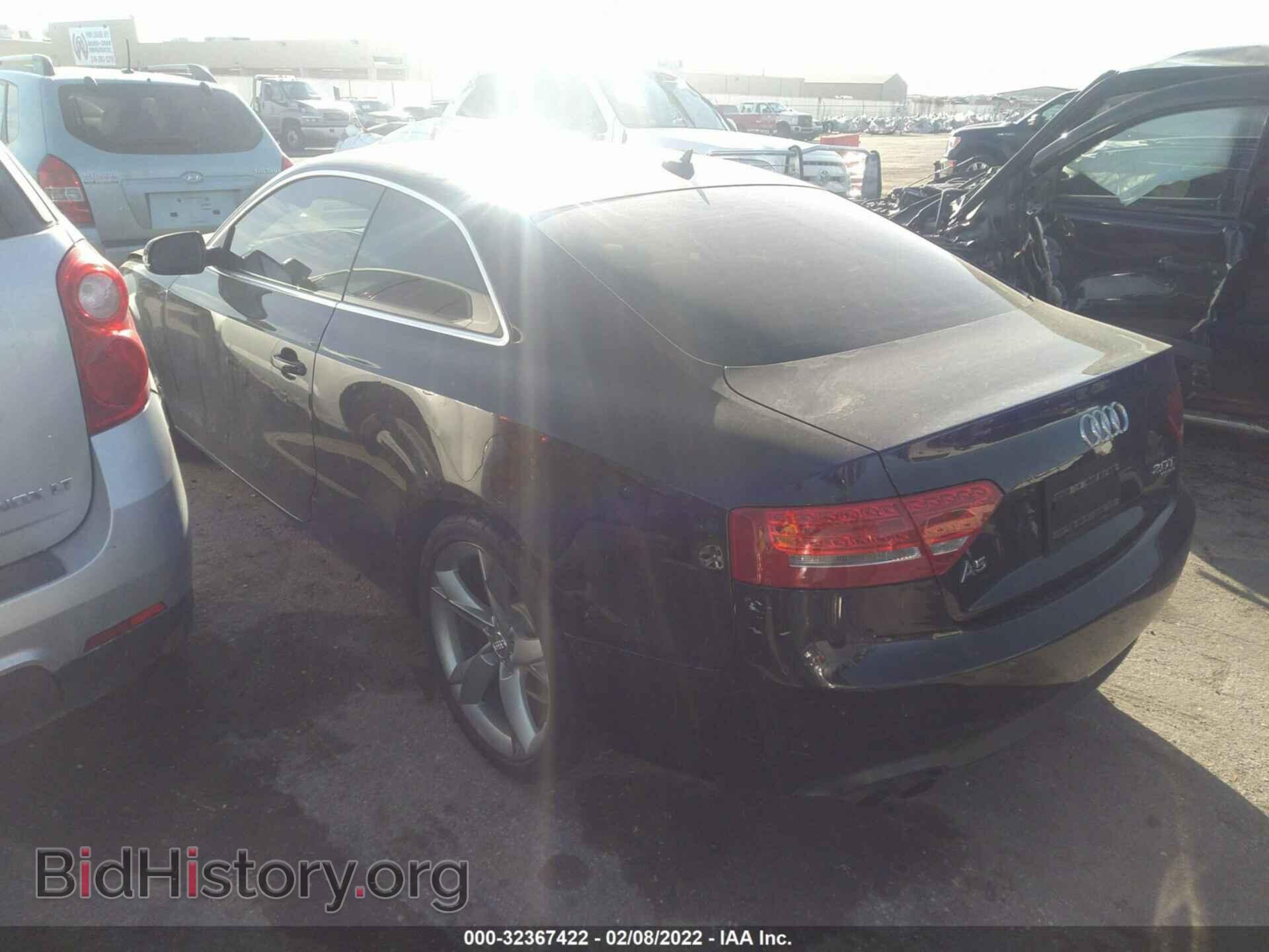 2012 AUDI A5 - VIN: WAULFAFR0CA038010 - Фото 3