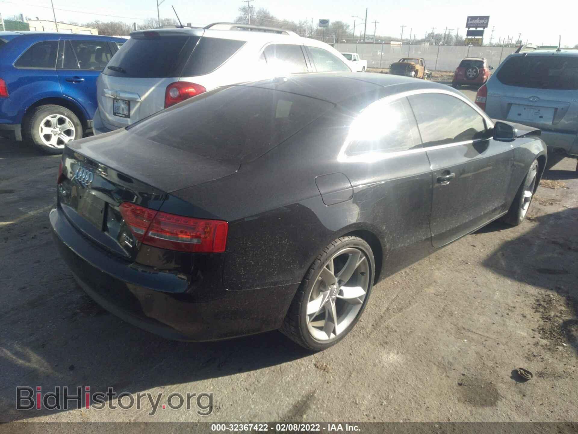 2012 AUDI A5 - VIN: WAULFAFR0CA038010 - Фото 4