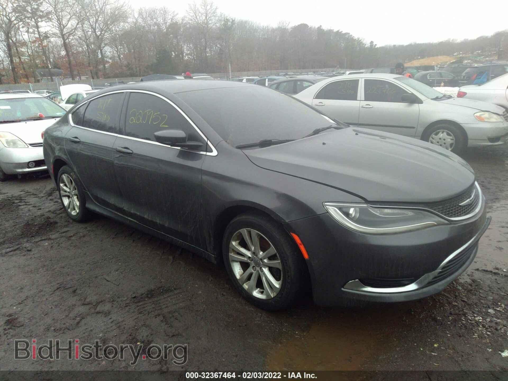 Фотография 1C3CCCABXFN618772 - CHRYSLER 200 2015