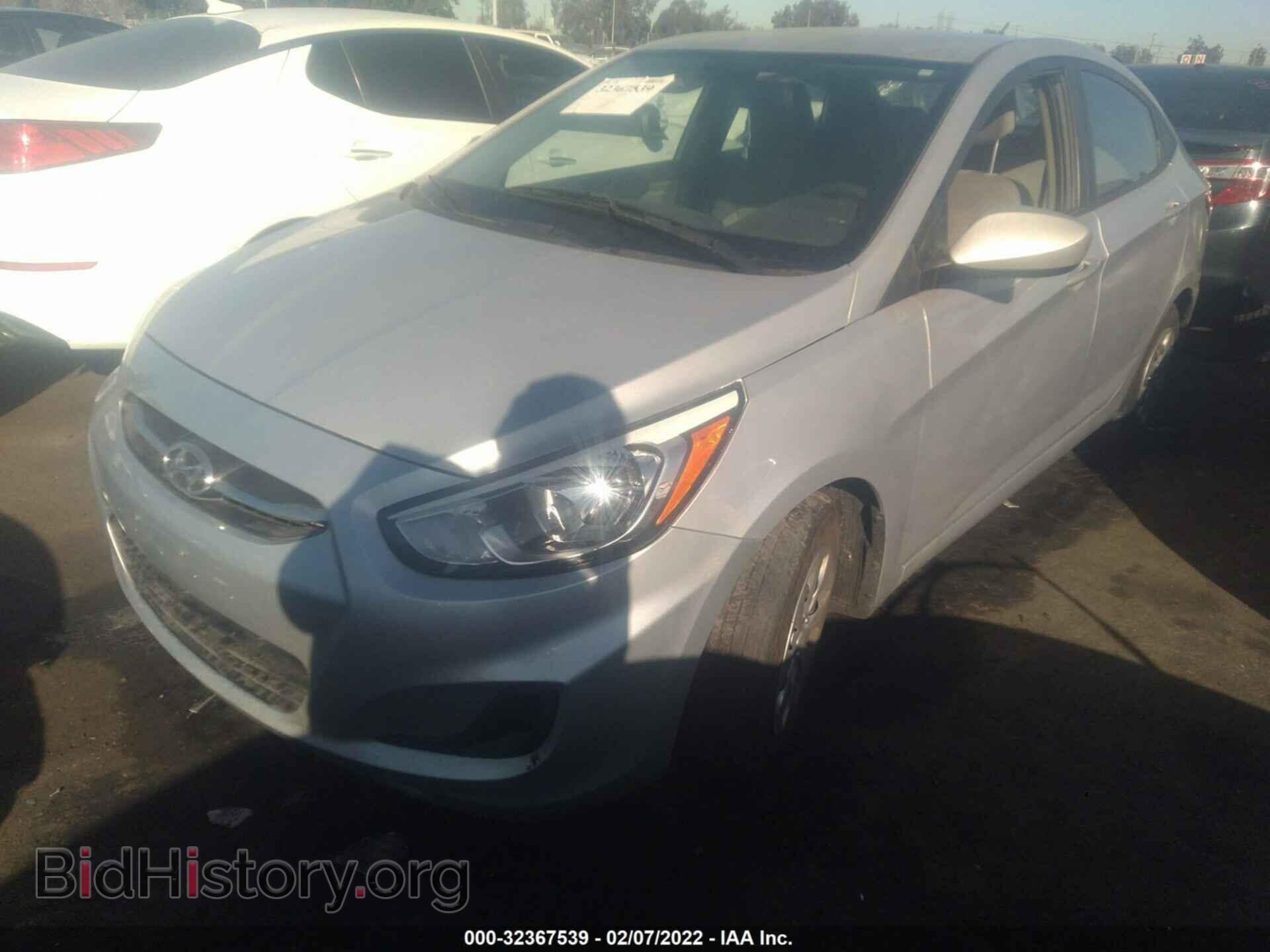 2016 HYUNDAI ACCENT - VIN: KMHCT4AE0GU090559 - Фото 2