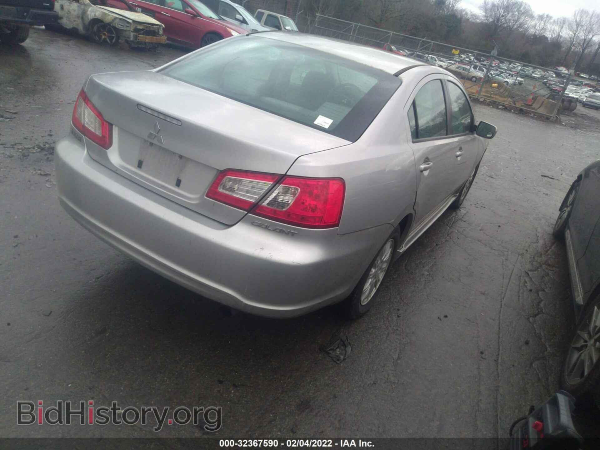 2010 MITSUBISHI GALANT - VIN: 4A32B2FF7AE007376 - Фото 4