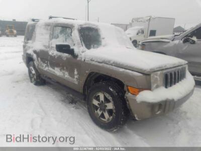 2006 Jeep COMMANDER, brown — VIN 1J8HG48N06C285997, IAAI