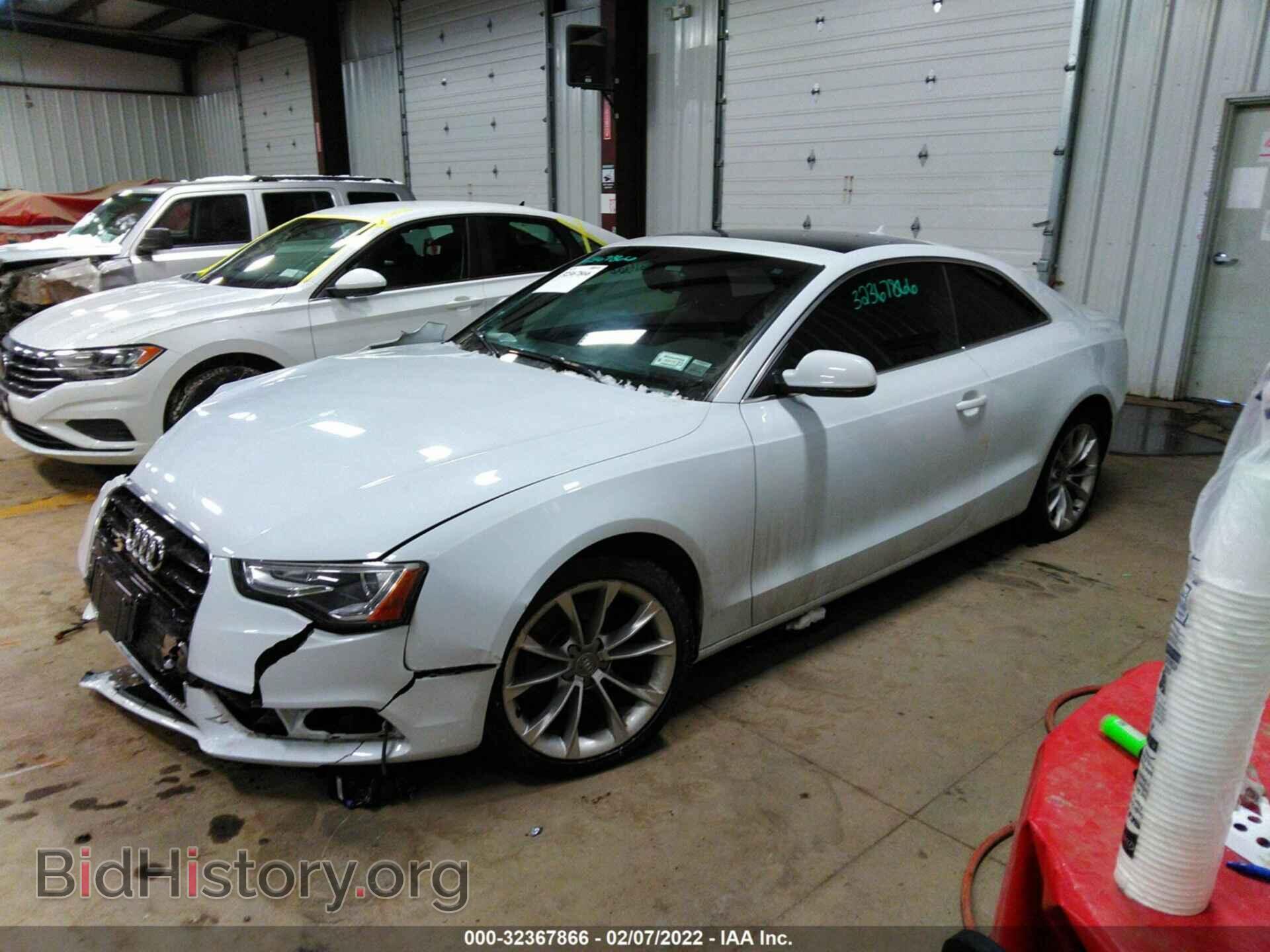 2014 AUDI A5 - VIN: WAULFAFR6EA006763 - Фото 2