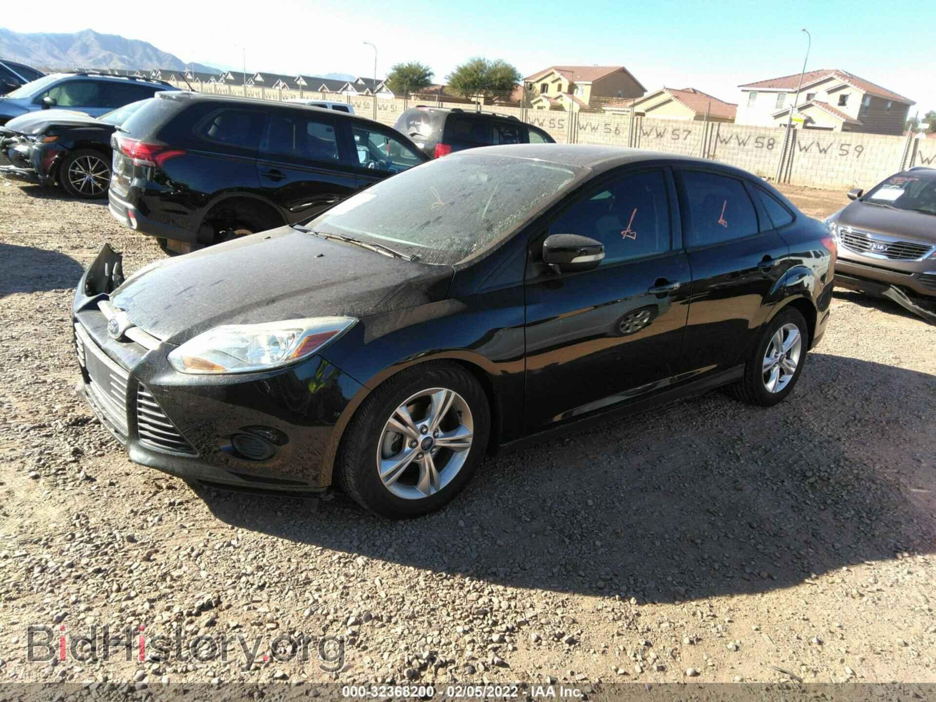 2014 FORD FOCUS - VIN: 1FADP3F23EL111452 - Фото 2
