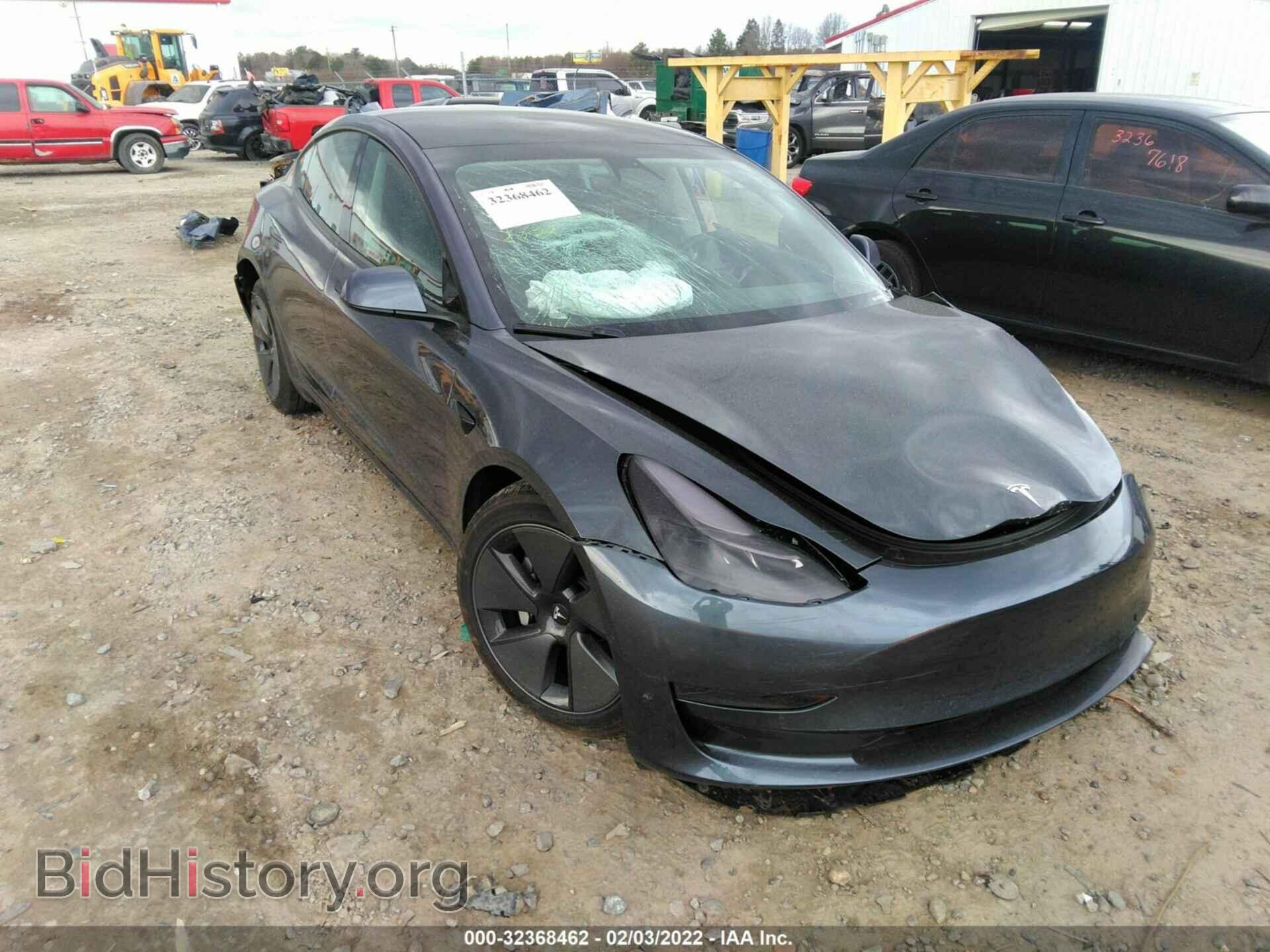 Photo 5YJ3E1EB4MF901930 - TESLA MODEL 3 2021