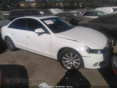 2010 Audi A4 2.0T Premium Plus, белый — VIN WAUEFAFL0AN022321, IAAI
