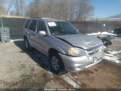 2006 Mazda TRIBUTE S, серебристый — VIN 4F2YZ04136KM26922, IAAI