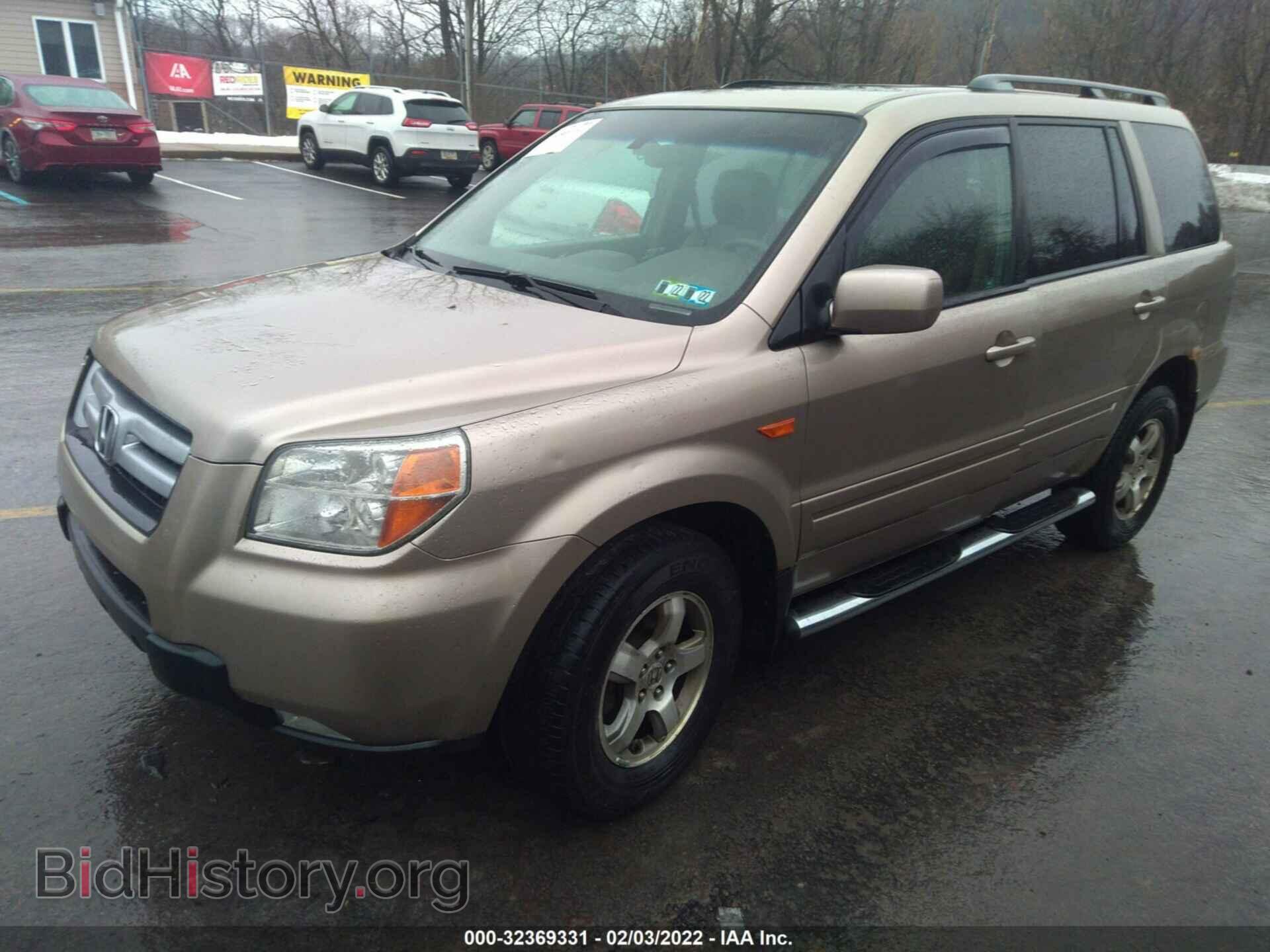 2006 HONDA PILOT - VIN: 2HKYF186X6H544565 - Фото 2