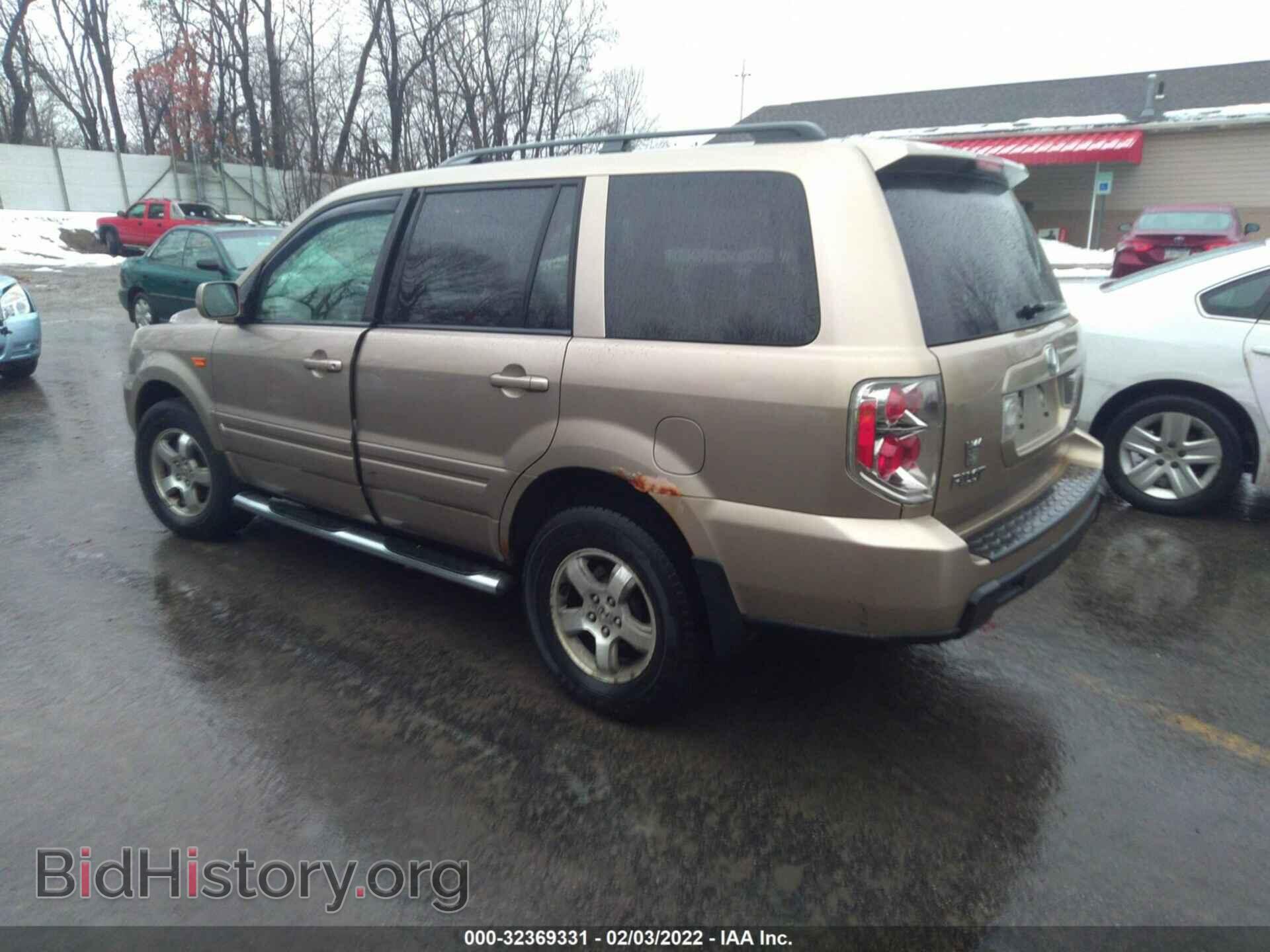 2006 HONDA PILOT - VIN: 2HKYF186X6H544565 - Фото 3