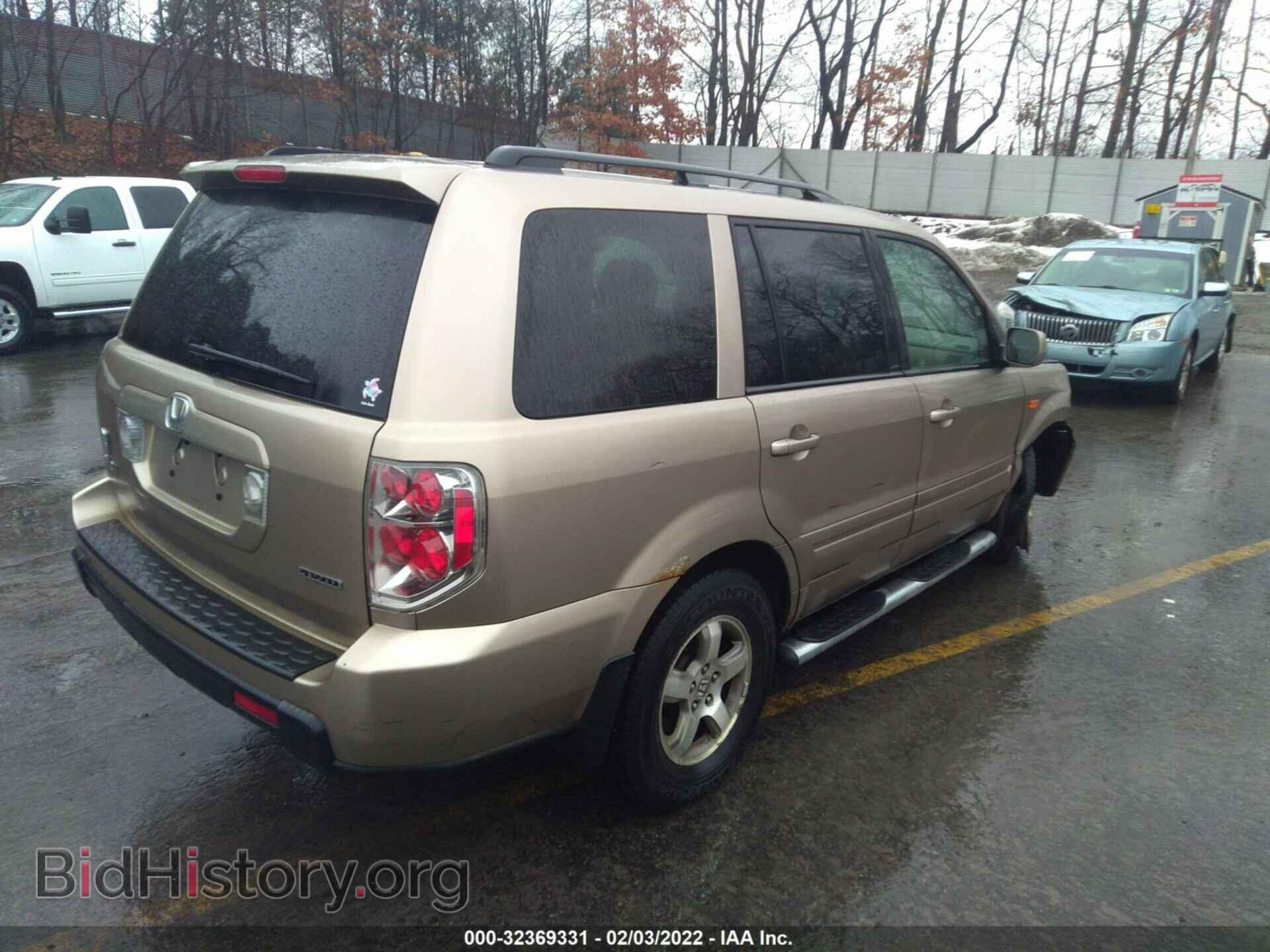 2006 HONDA PILOT - VIN: 2HKYF186X6H544565 - Фото 4