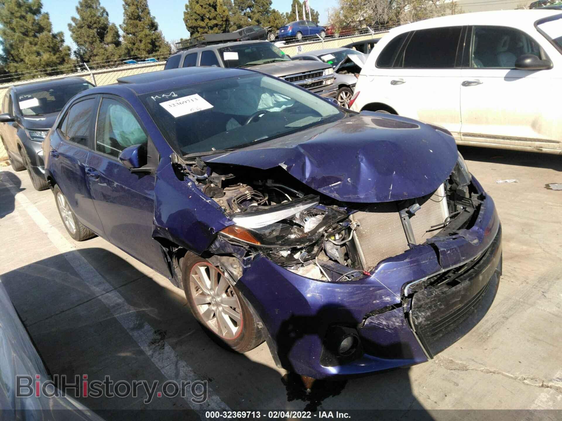Photo 5YFBURHE7FP252621 - TOYOTA COROLLA 2015