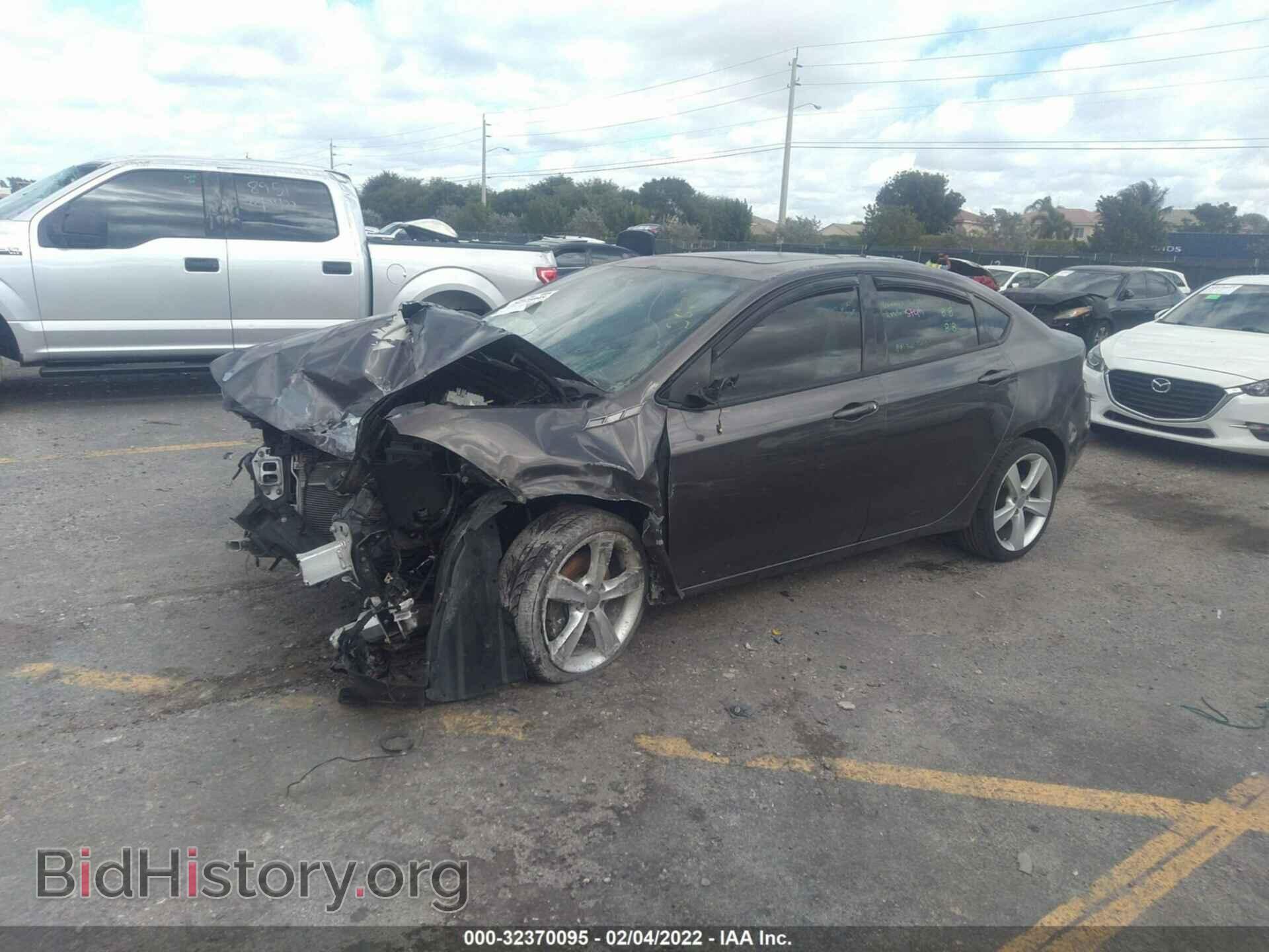 2015 DODGE DART - VIN: 1C3CDFEB6FD362449 - Фото 2