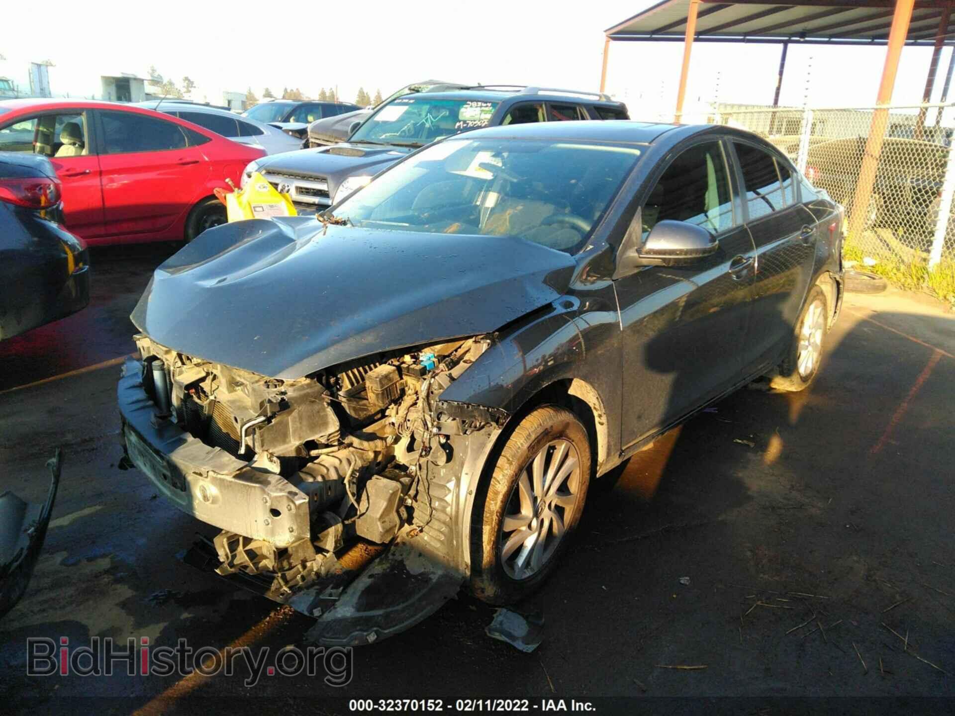 2012 MAZDA MAZDA3 - VIN: JM1BL1V80C1695938 - Фото 2